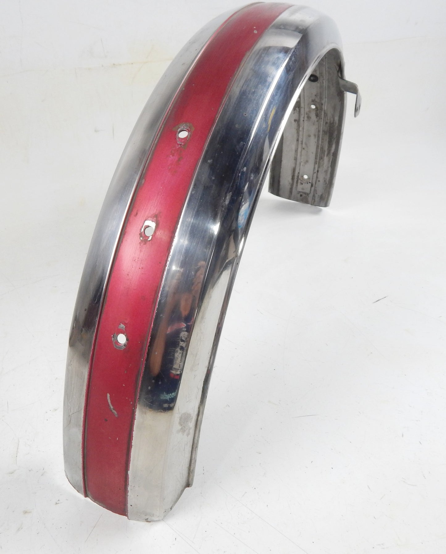 1970 GILERA 125 GIUBILEO STEEL MUD GUARD REAR FENDER VINTAGE ITALY - MotoRaider