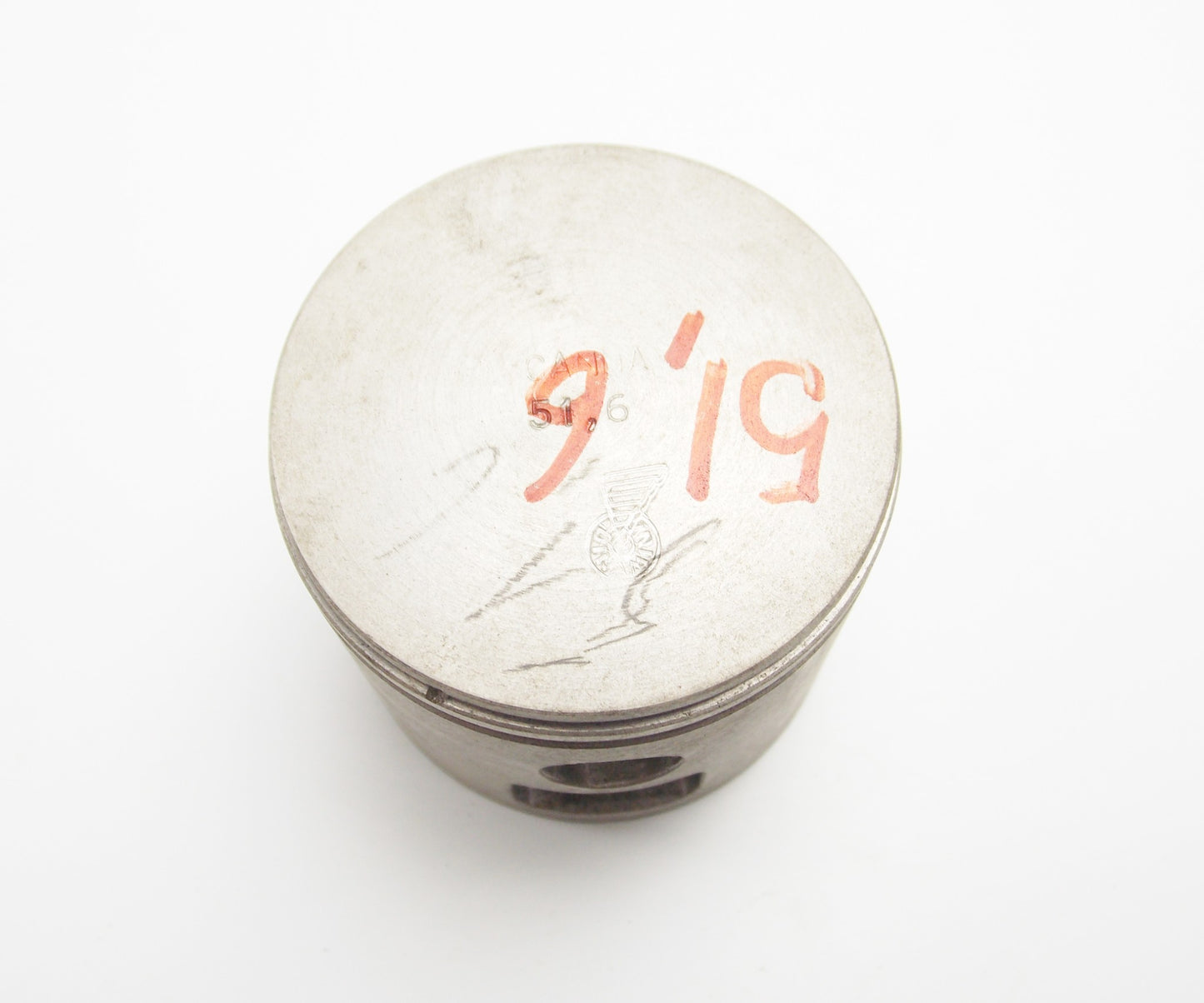 NOS DINAMIN PISTON + PIN DIAMETER 51.6 mm GARELLI MOTORS - MotoRaider