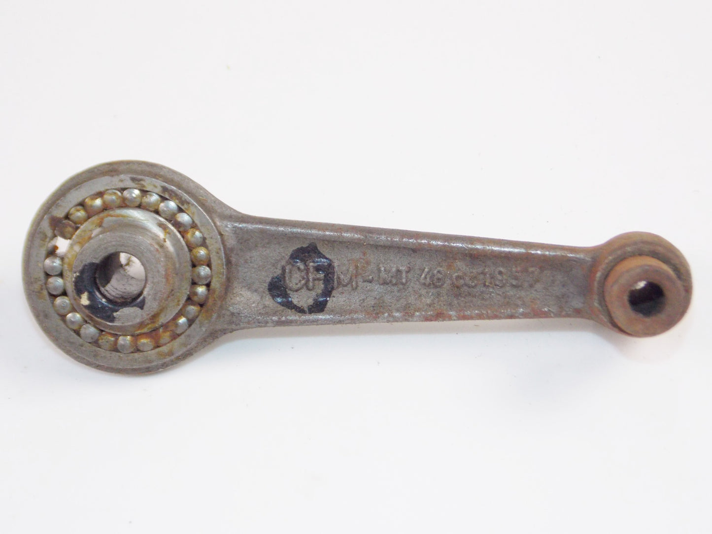 CFM CONNECTING ROD + PINS + BEARING MOTOM L 1956-1957 48cc OVERALL LENGTH 105mm - MotoRaider