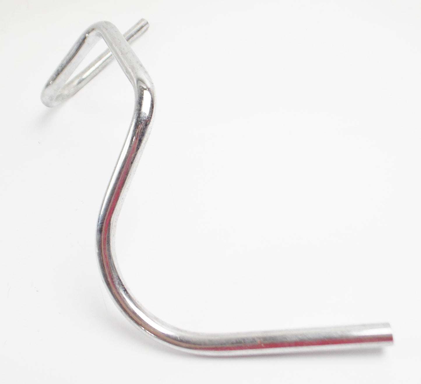 MOTORCYCLE CHROME STEEL HANDLEBAR W=27 1/2" D=7/8" 22mm CUSTOM TOURING LAVERDA - MotoRaider