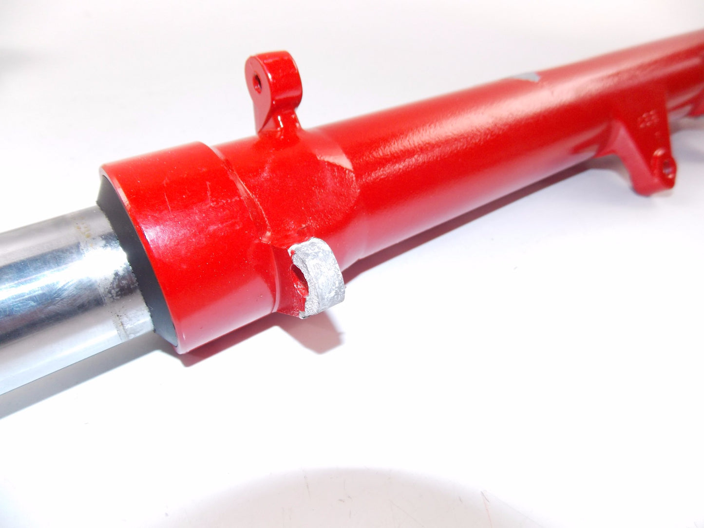 NOS OEM CAGIVA 1987 ALETTA ORO 125-S2 L FORK LEG ASSY HUSQVARNA MORINI 800052123 - MotoRaider