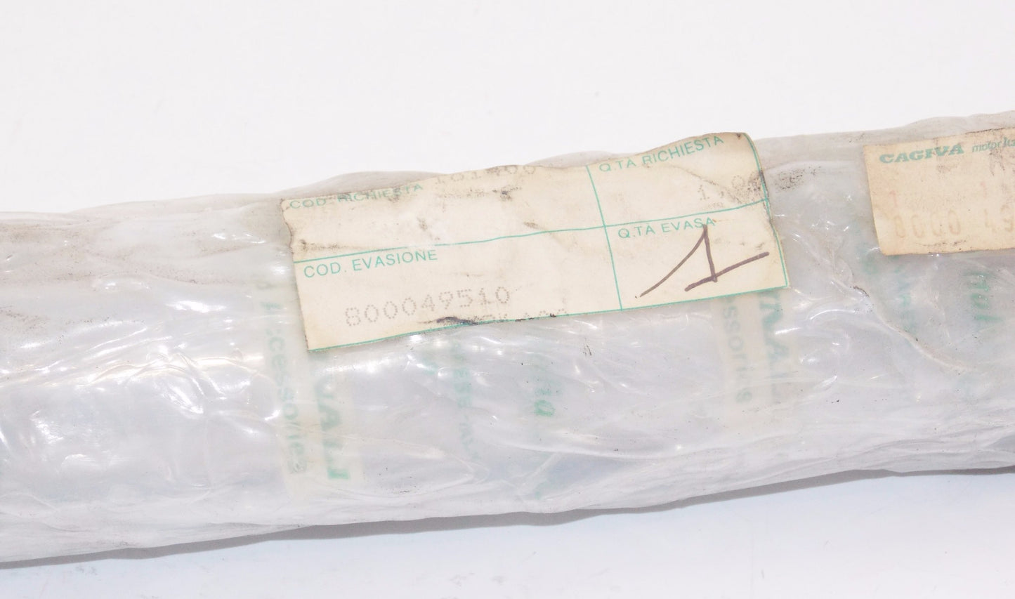 NOS OEM CAGIVA 1987 ALETTA ORO 125-S2 FRONT FORK TUBE HUSQVARNA MORINI 800049510 - MotoRaider