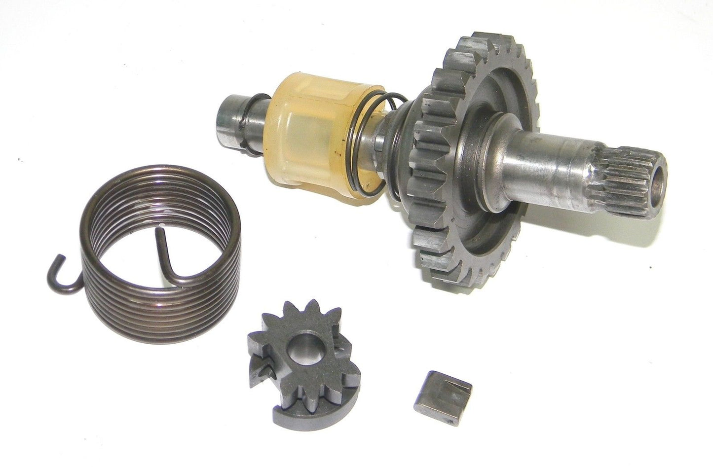 1981-82 Suzuki RM465 . KICK STARTER MECHANISM . RM shaft spring gear ratchet #2 - MotoRaider