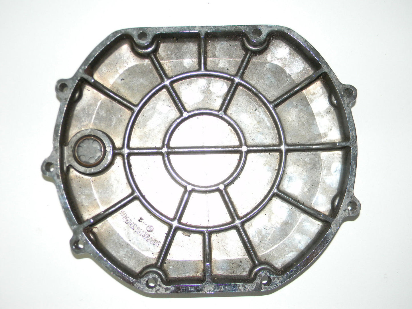 1976 - 79 Kawasaki KZ1000 MOTOR CLUTCH SIDE COVER PLATE KZ 1000 KZ900 900 Z1 - MotoRaider