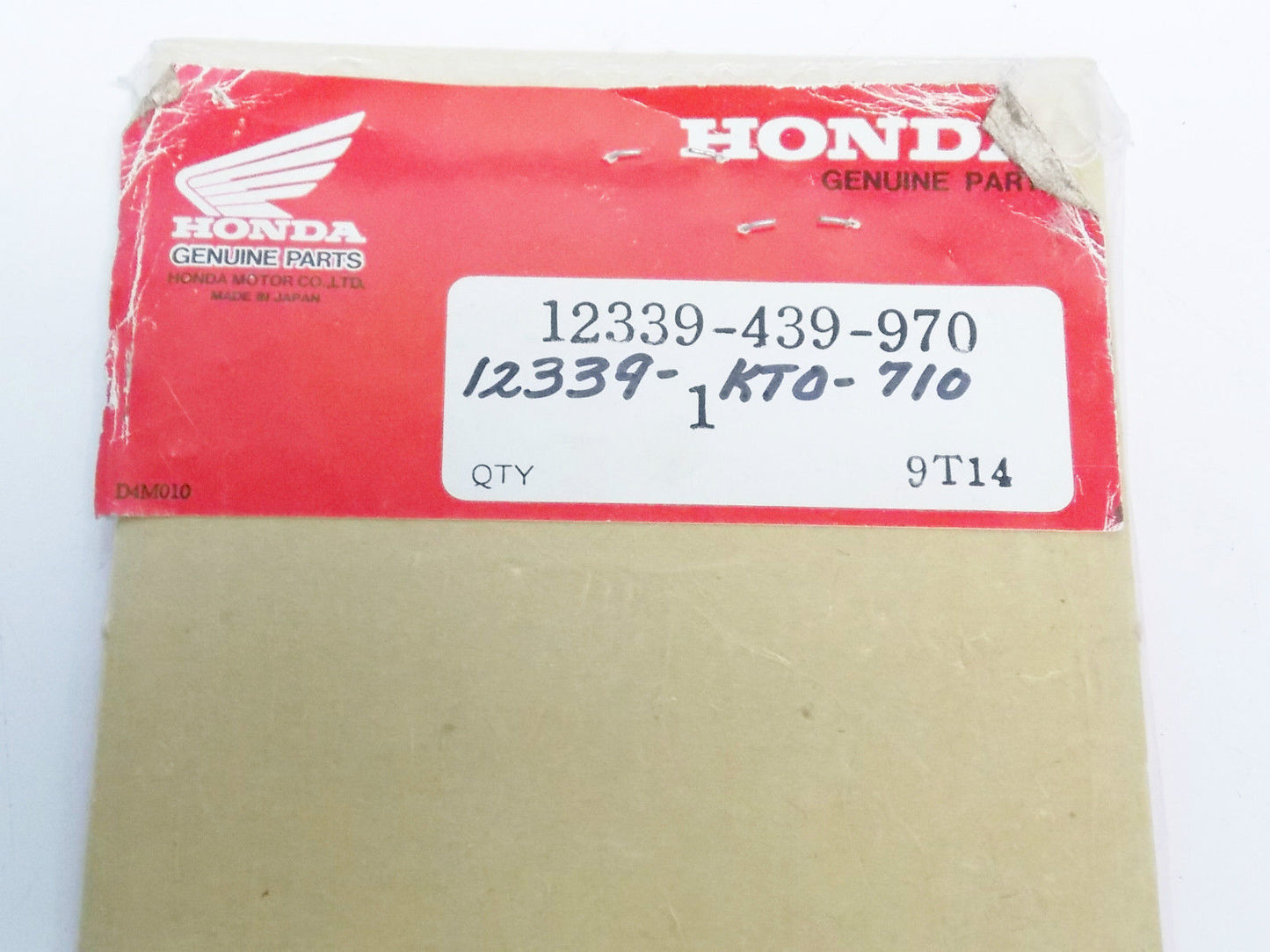 NOS NEW Honda 1990 1991 1992 1993 NX125 XR200 CYLINDER HEAD GASKET 12339-439-970 - MotoRaider