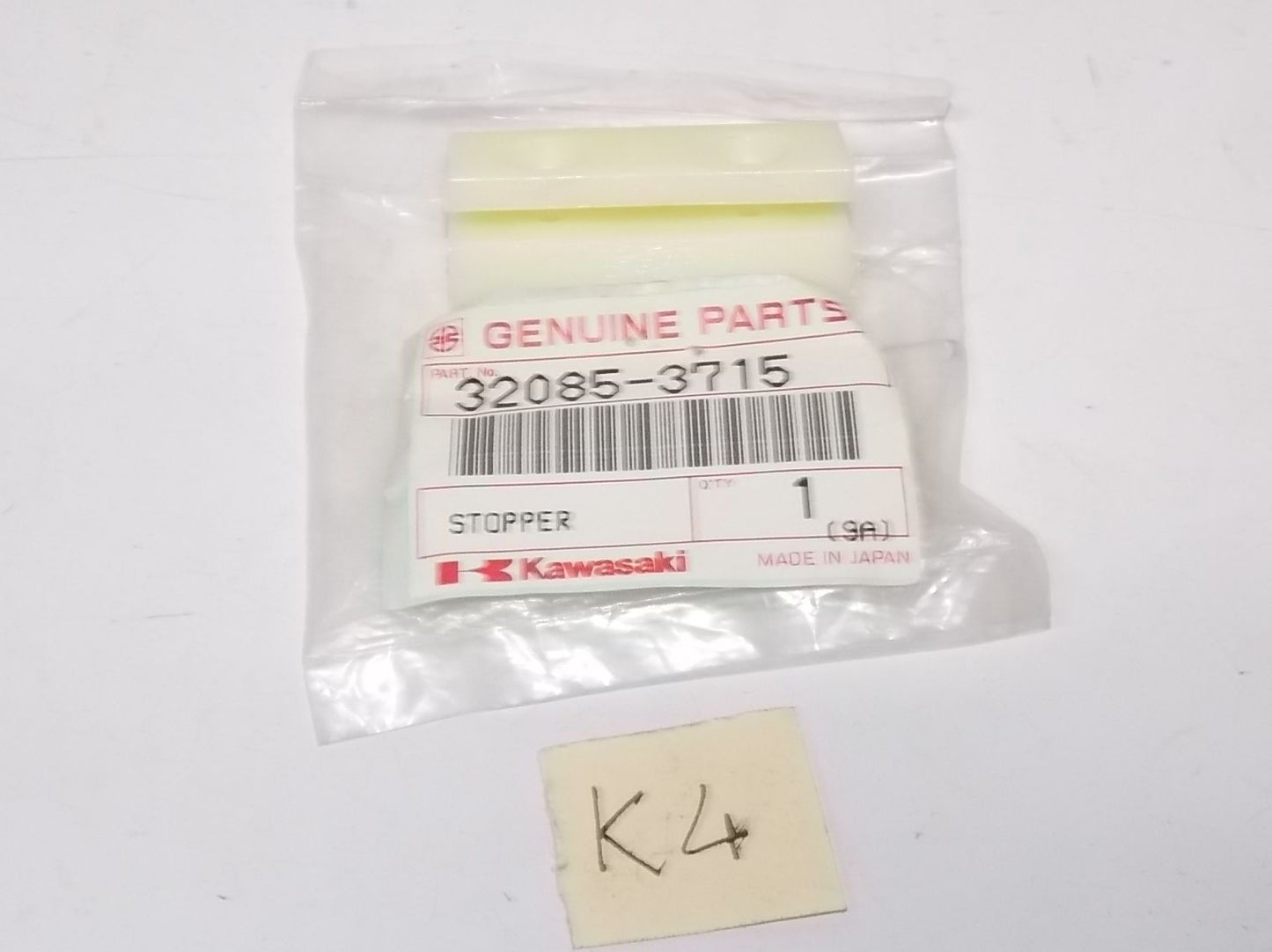 NEW NOS OEM KAWASKI JET SKI 1989 1990 1991 1992 JB650 HOOD STOPPER 32085-3715 - MotoRaider