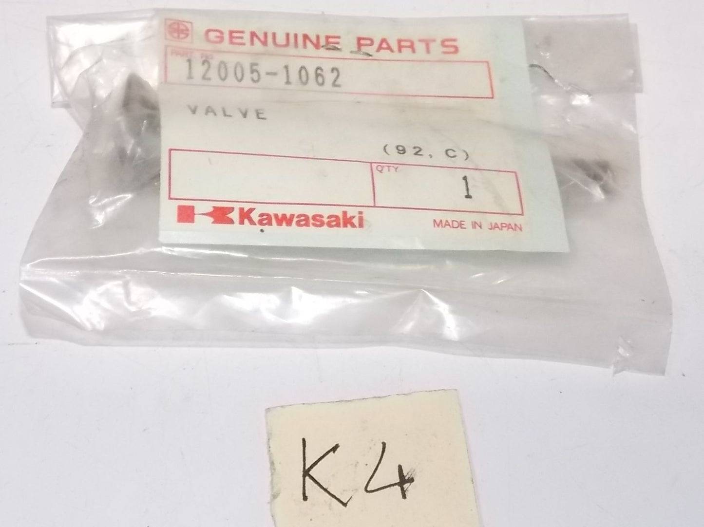 NEW KAWASKI 1985 1986 1989 1991 1994 1997 ZX600 NINJA EXHAUST VALVE 12005-1062 - MotoRaider