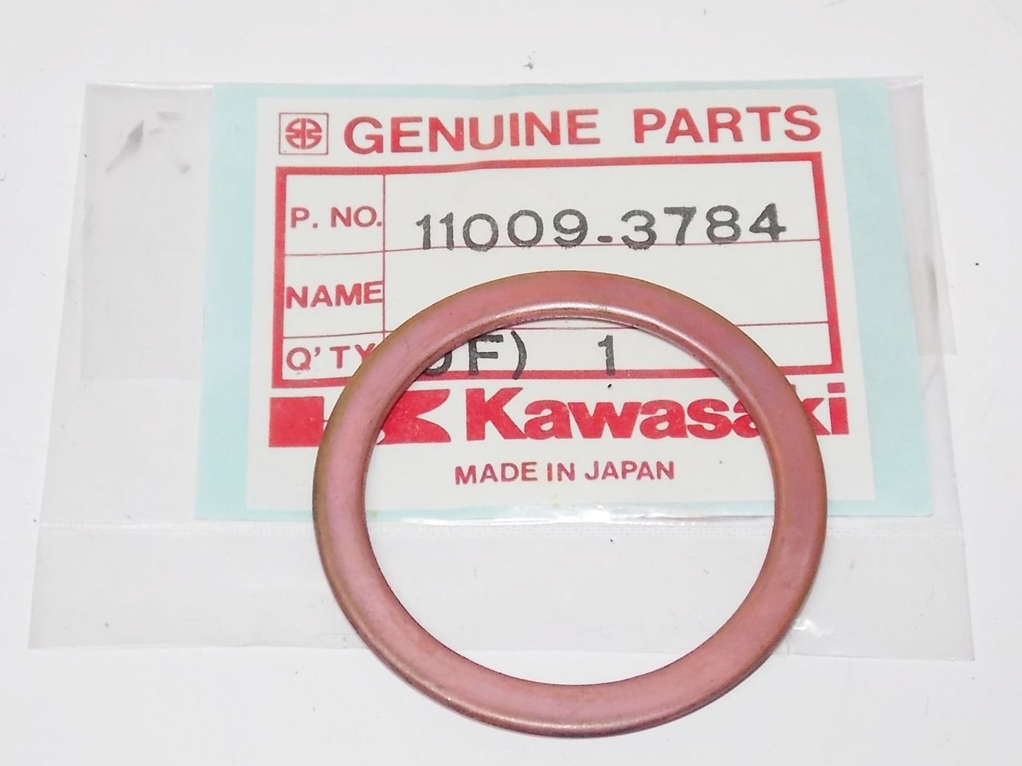 NEW KAWASAKI 1976 1979 1981 1984 1990 1992 JS440 EXHAUST GASKET SEAL 11009-3784 - MotoRaider