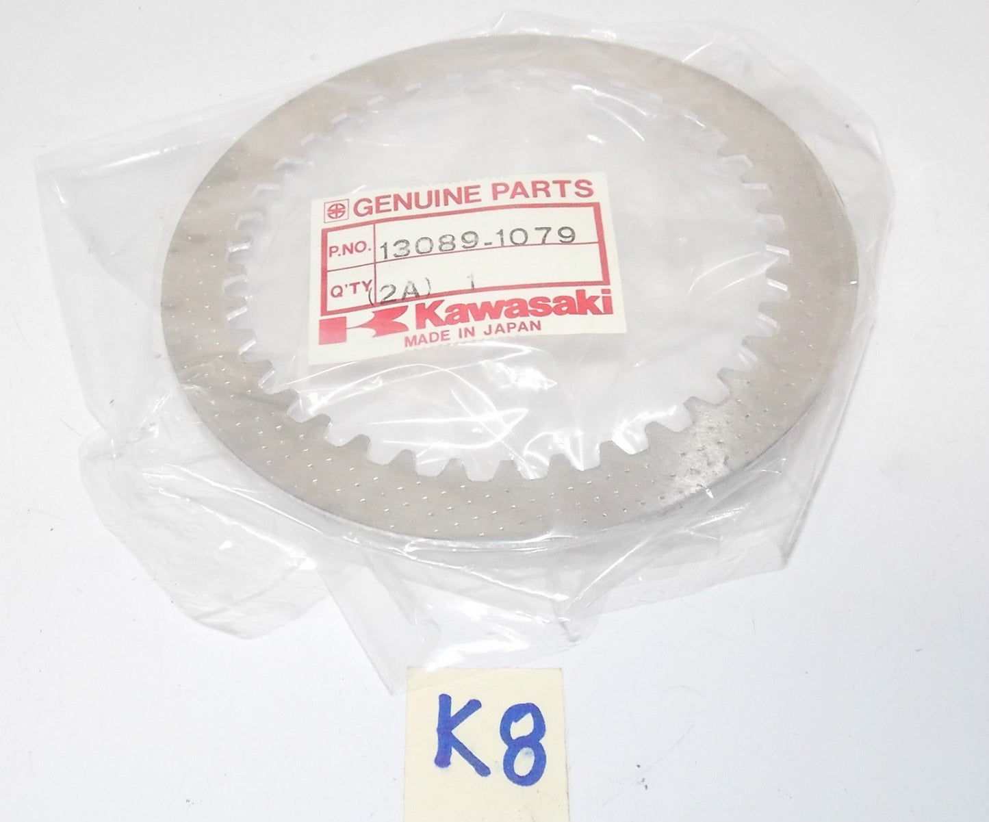 KAWASAKI 1988 1991 1995 1998 2000 2003 2004 KX250 KX500 CLUTCH PLATE 13089-1079 - MotoRaider