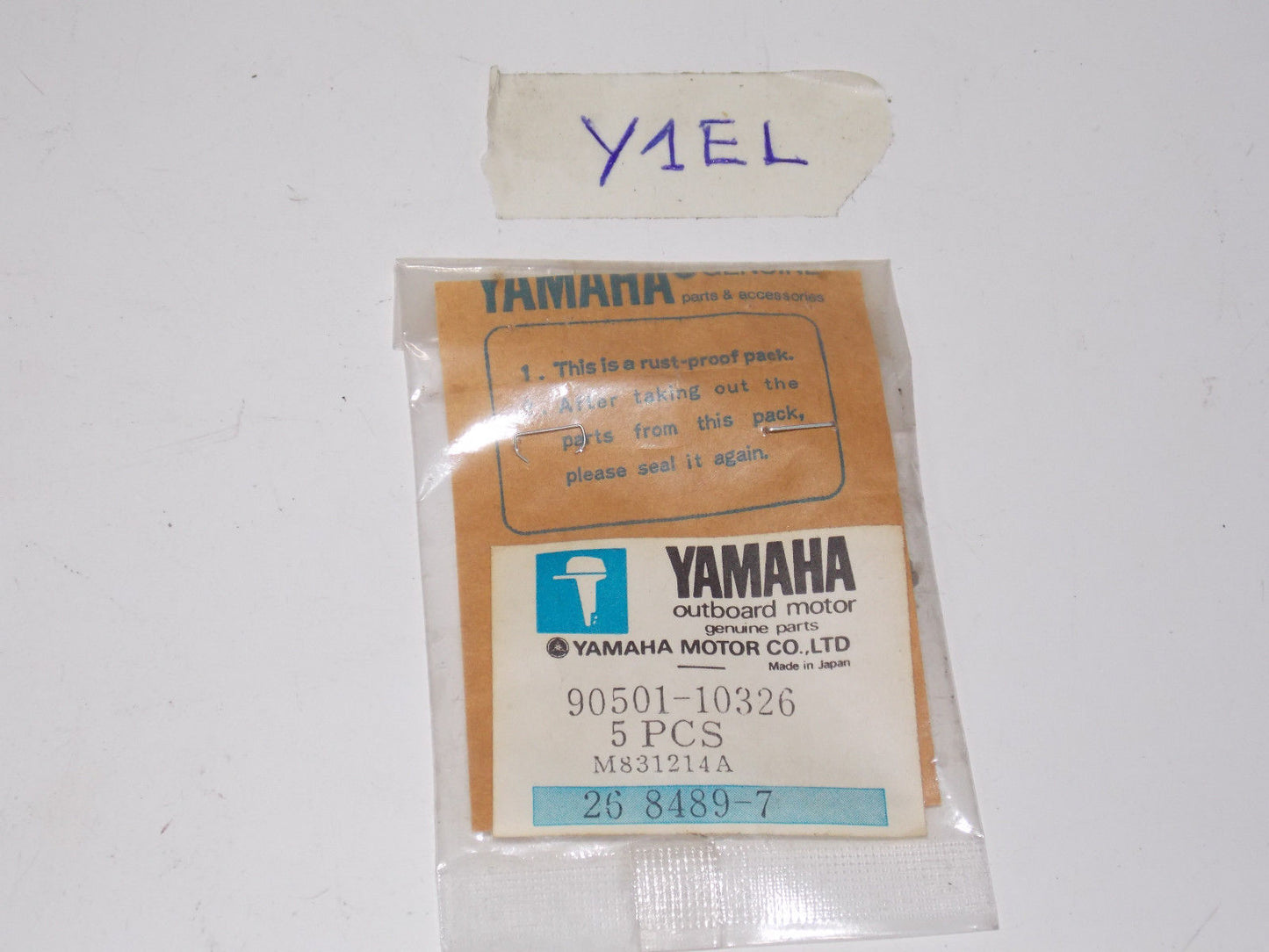 NOS YAMAHA COMPRESSION SPRING 1984-06 90501-10326 8 LN SN 50 ET SK LK F15CELH - MotoRaider