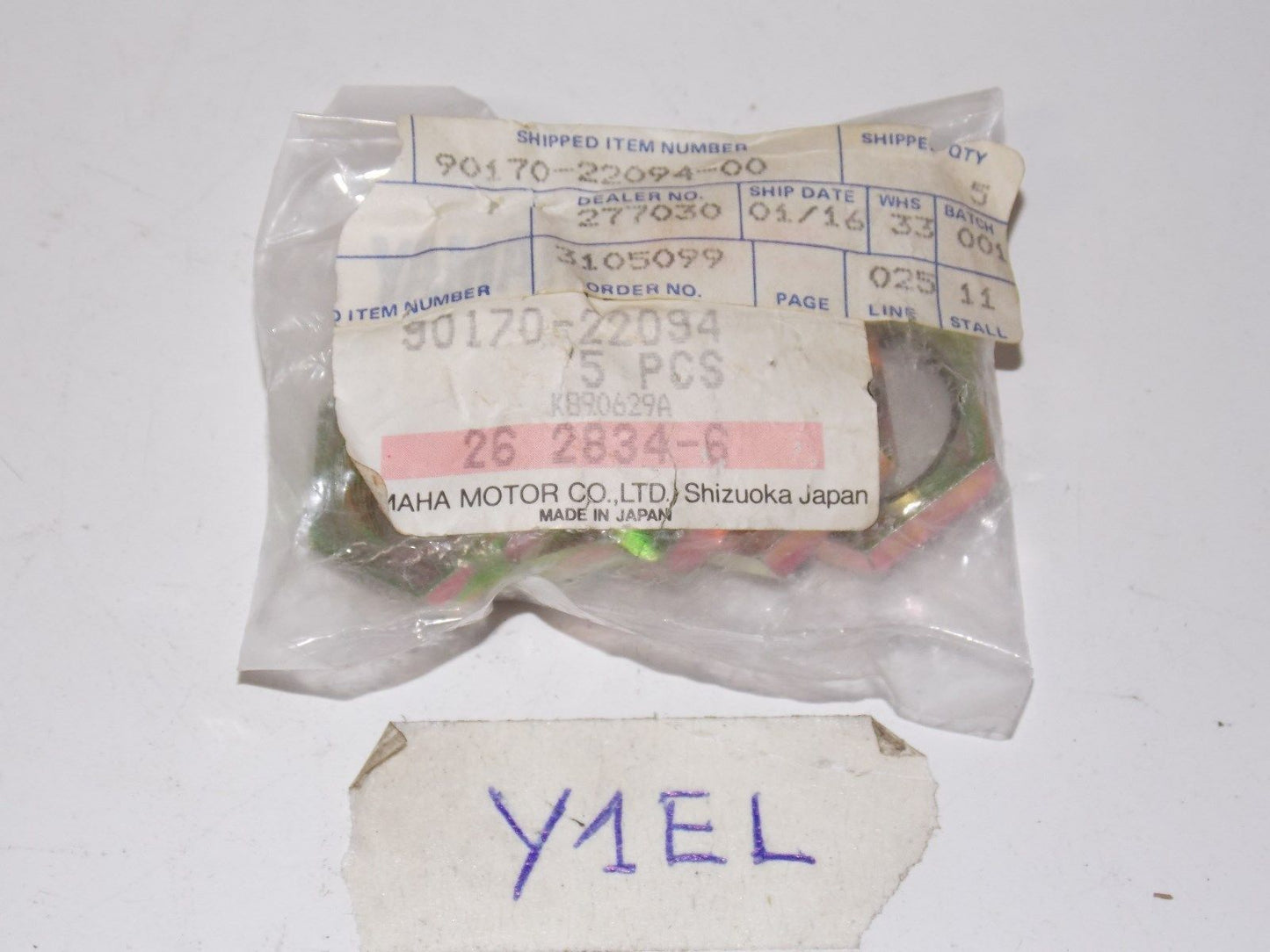 NOS YAMAHA HEXAGON NUT 1983-2011 90170-22094 VENTURE EXCITER PHAZER OVATION VMAX - MotoRaider