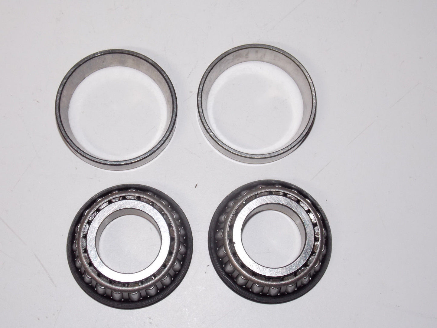 1 PAIR TIMKEN BEARING CUP AND CONE SET 44610 44643 MOTORCYCLE STEARING HEAD - MotoRaider