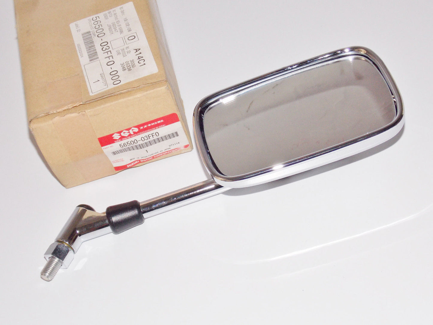 NEW OEM SUZUKI 2009 GSF1250 650 BANDIT RH REAR VIEW RIGHT MIRROR 56500-03FF0 - MotoRaider