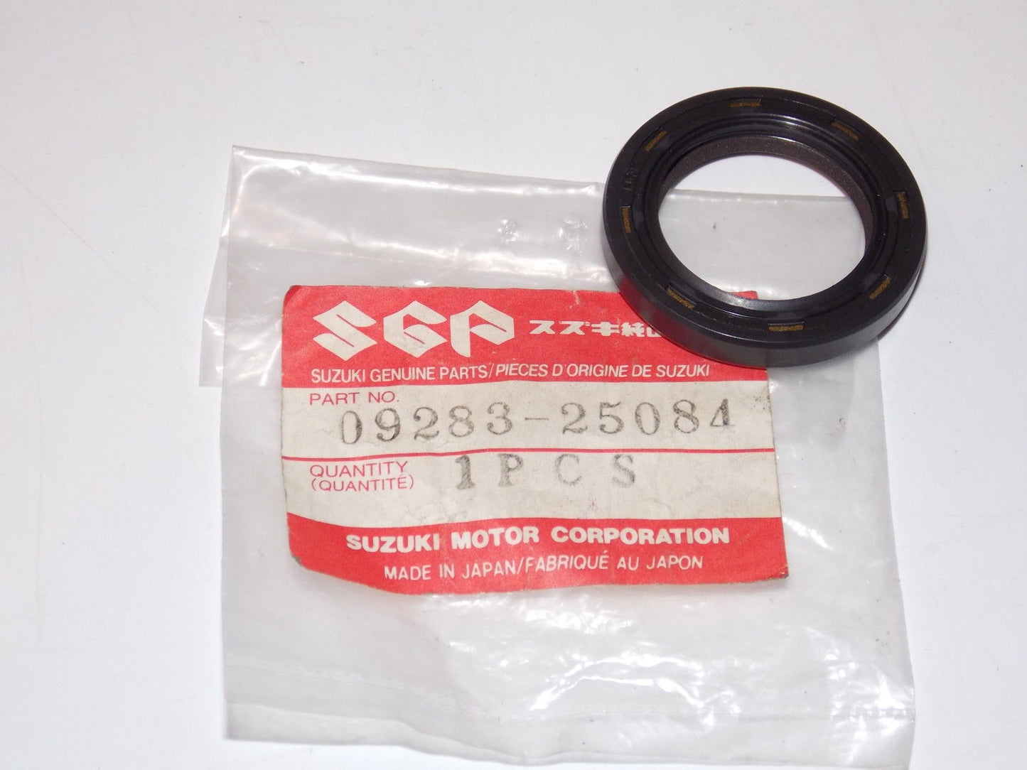 NOS SUZUKI 1989-1996 OIL SEAL 25X37X6 RMX250 09283-25084 - MotoRaider