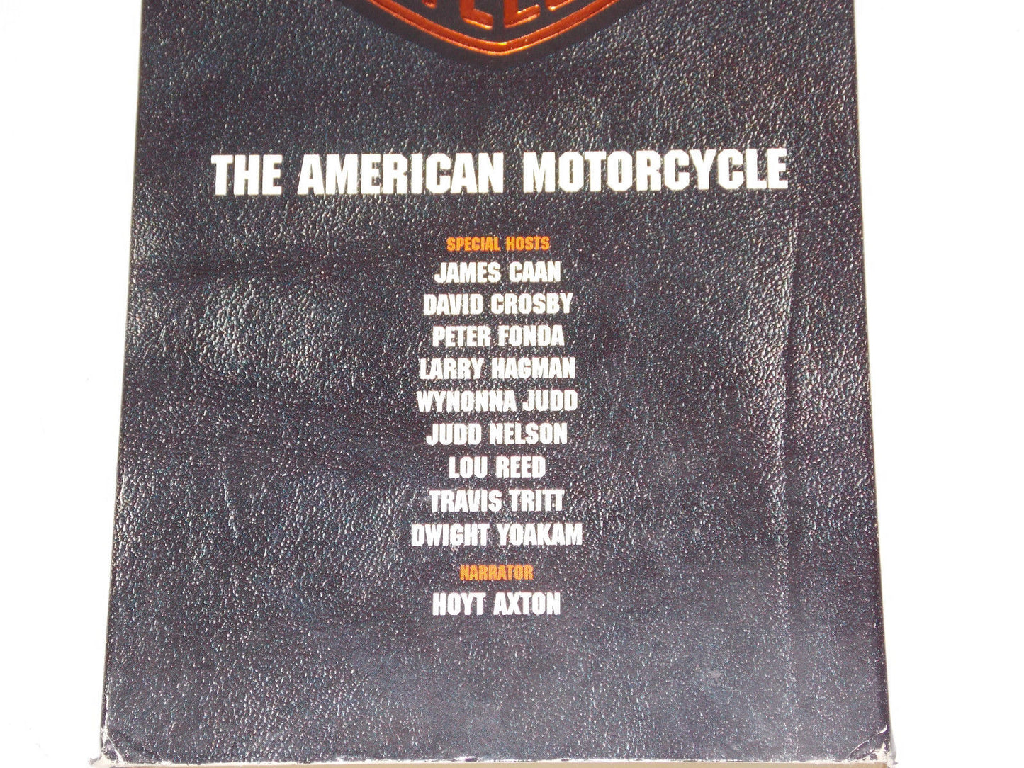 1993 HARLEY DAVIDSON "THE AMERICAN MOTORCYCLE" VCR TAPE CASSETTE FONDA JUDD CAAN - MotoRaider