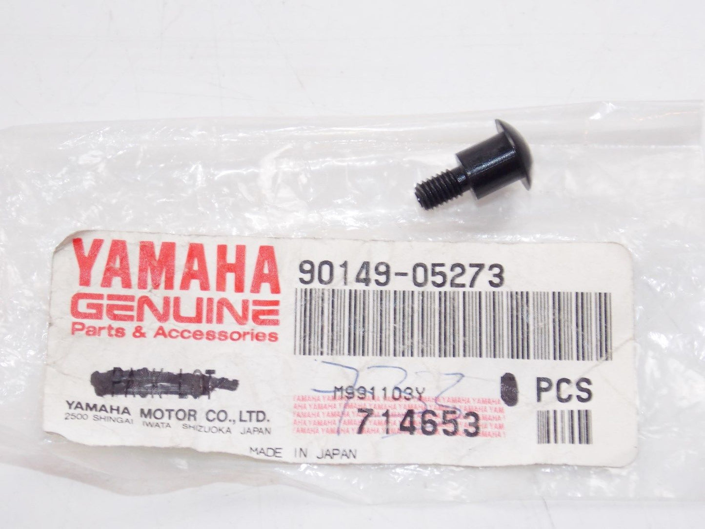NOS YAMAHA 1991-2002 SPECIAL SHAPE SCREW FZR1000 TDM850 YZF600 90149-05273 - MotoRaider