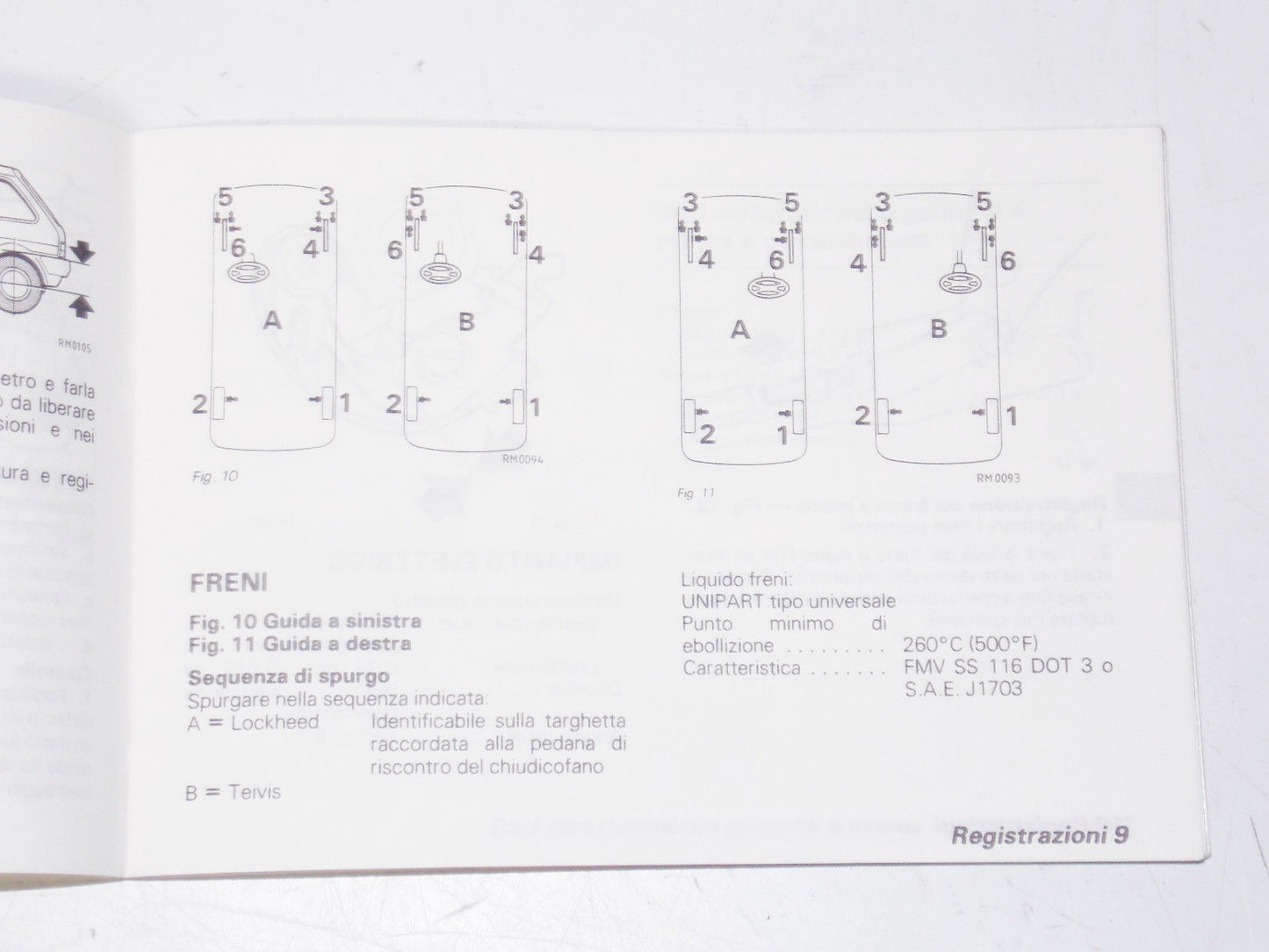 1980 AUSTIN MINI METRO OWNER MANUAL BOOK BOOKLET IN ITALIAN - MotoRaider