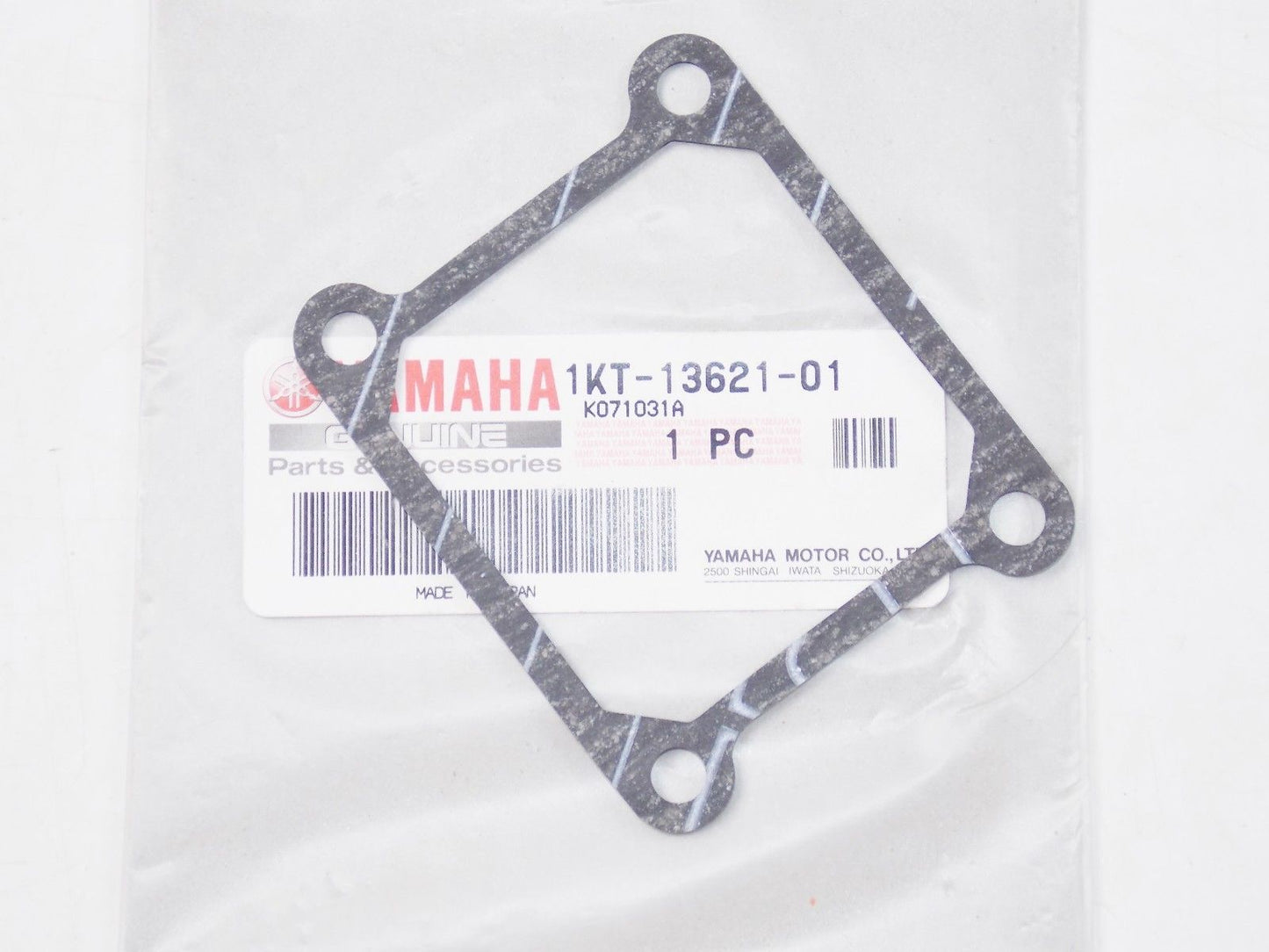 NOS YAMAHA 1991-1997 SEAT VALVE GASKET TZR125 TZR250 1KT-13621-01 - MotoRaider