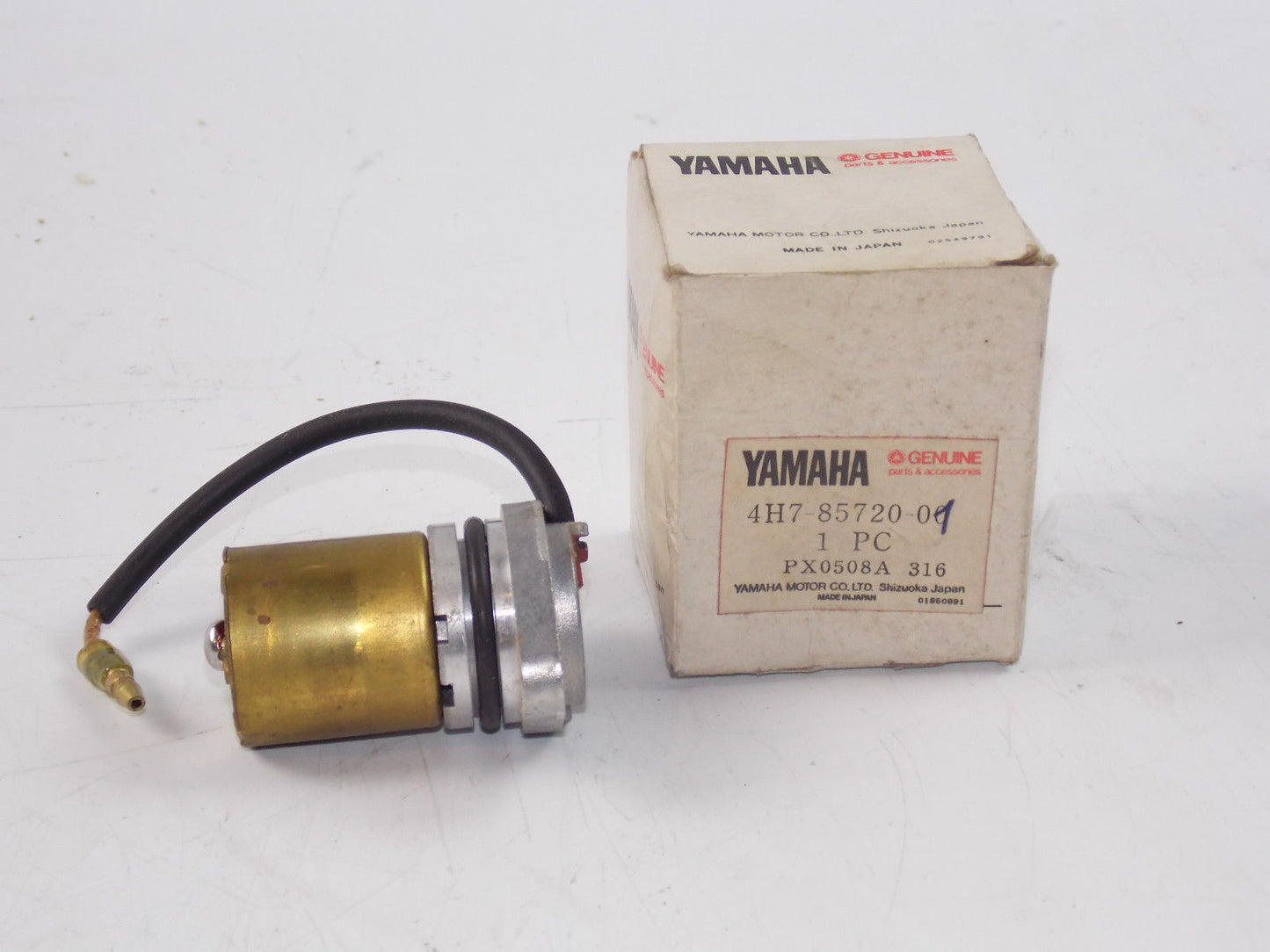 NOS YAMAHA 1980 1993 XJ650 SECA FJ1100 FZR1000 OIL LEVEL GAGE ASSY 4H7-85720-01 - MotoRaider