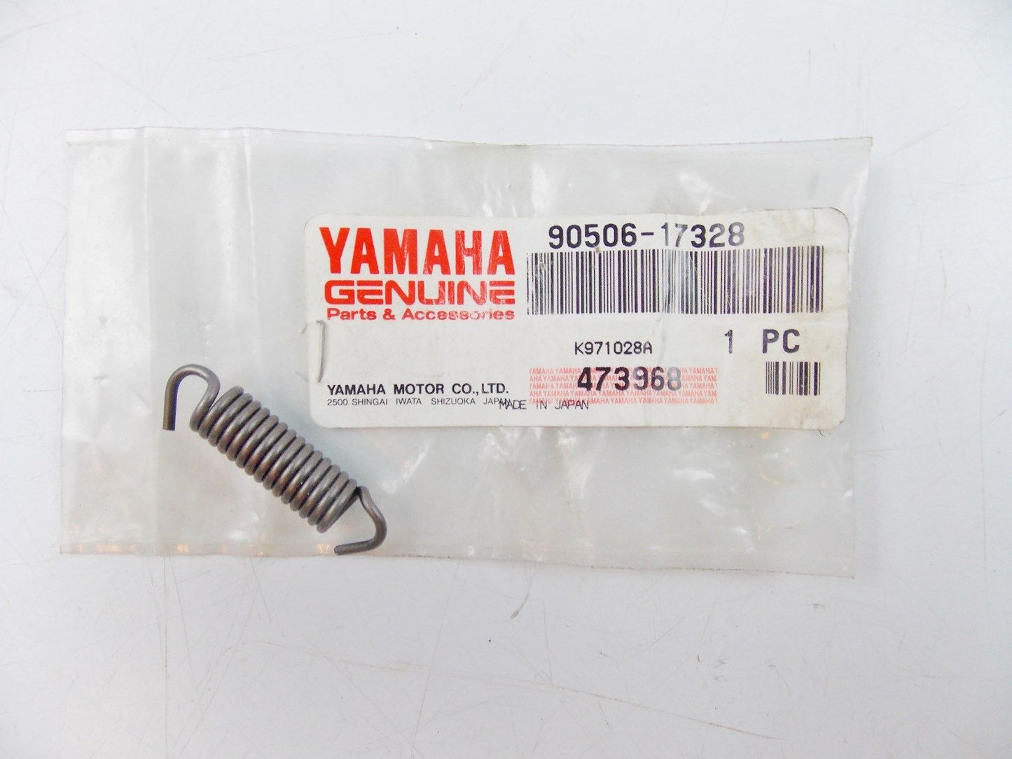 NOS YAMAHA 1968-2001 TENSION SPRING YAS1 AT1 MX250 IT200 SC500 90506-17328 - MotoRaider