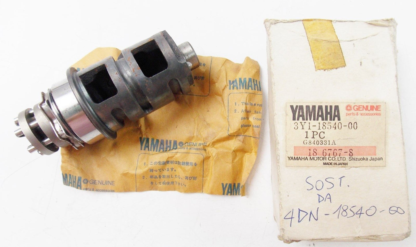 NOS YAMAHA 1980-1983 1987-1990 SHIFT CAM ASSY SR250 TT250 BW350 3Y1-18540-00 - MotoRaider