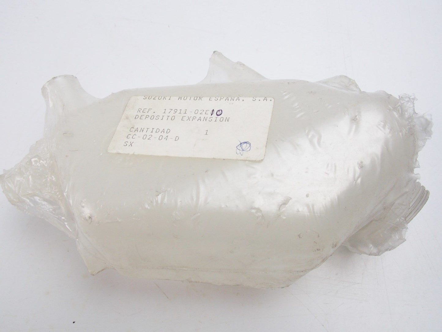 NOS SUZUKI 1998 1999 RESERVE TANK AY50 17911-02E10 - MotoRaider