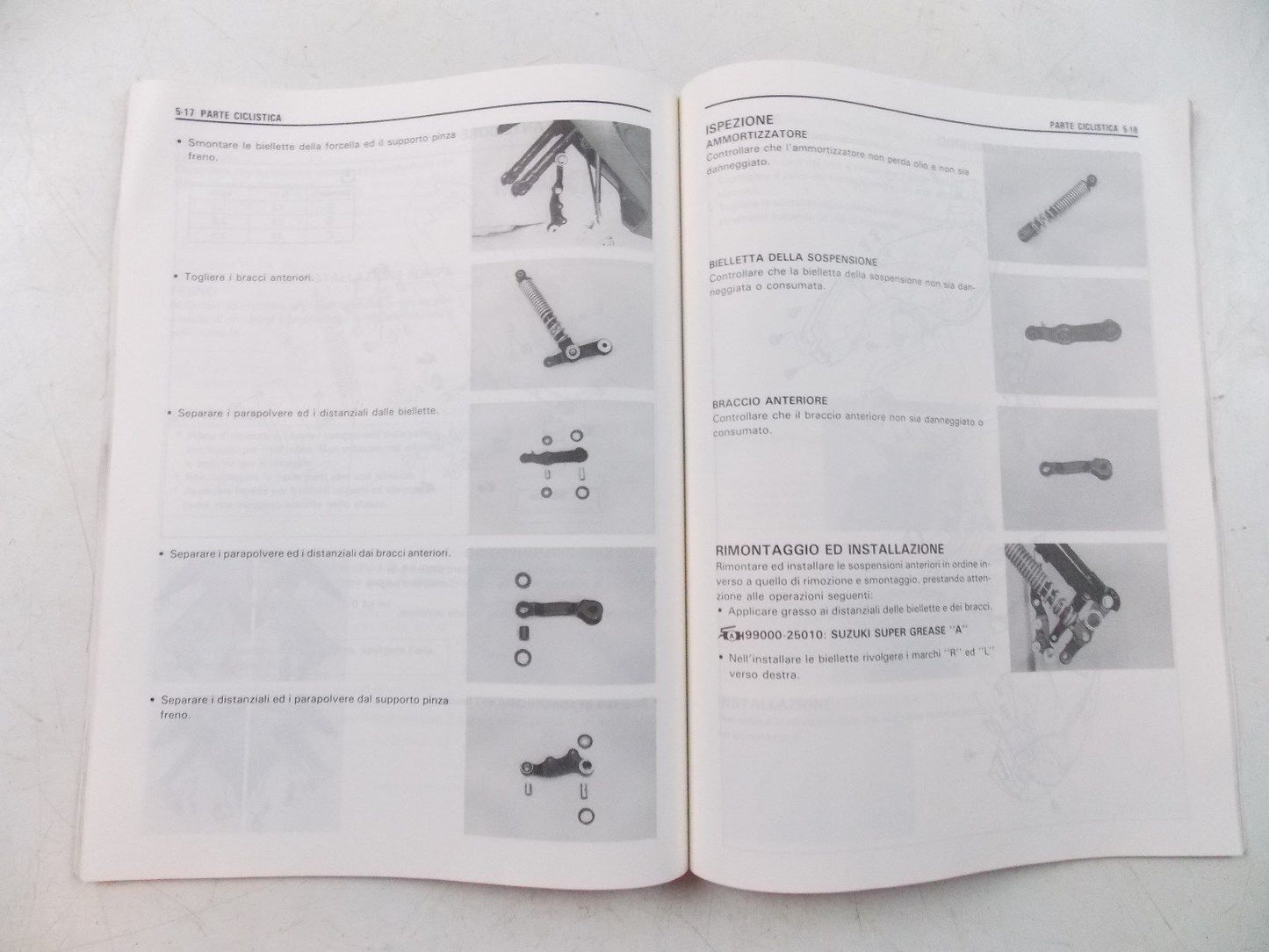 NOS SUZUKI DECEMBER 1994 SERVICE MANUAL AJ50ZZ 99500-10410-01B - MotoRaider