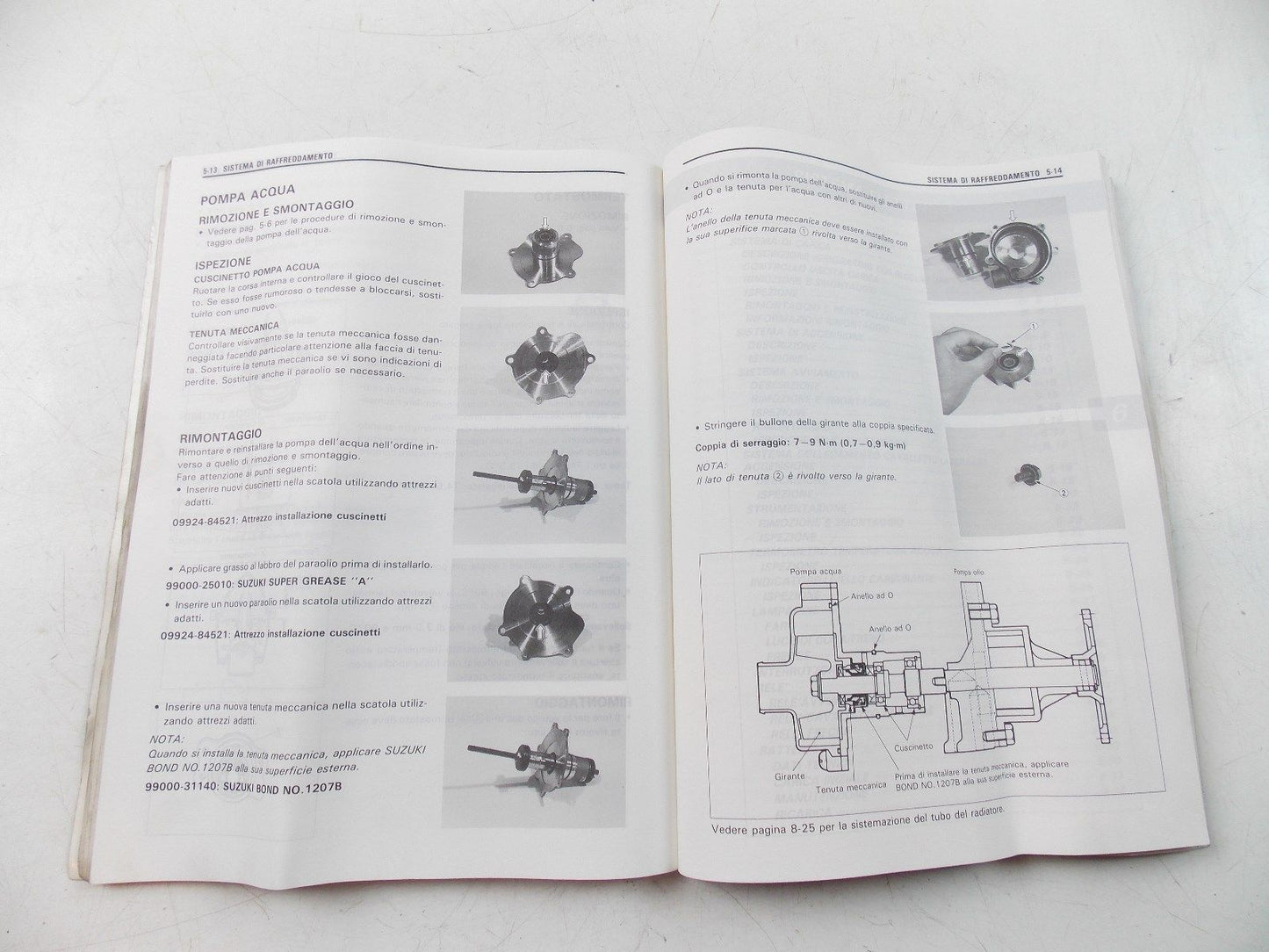 NOS SUZUKI DECEMBER 1992 SERVICE MANUAL GSXR1100W 99500-39110-01B - MotoRaider