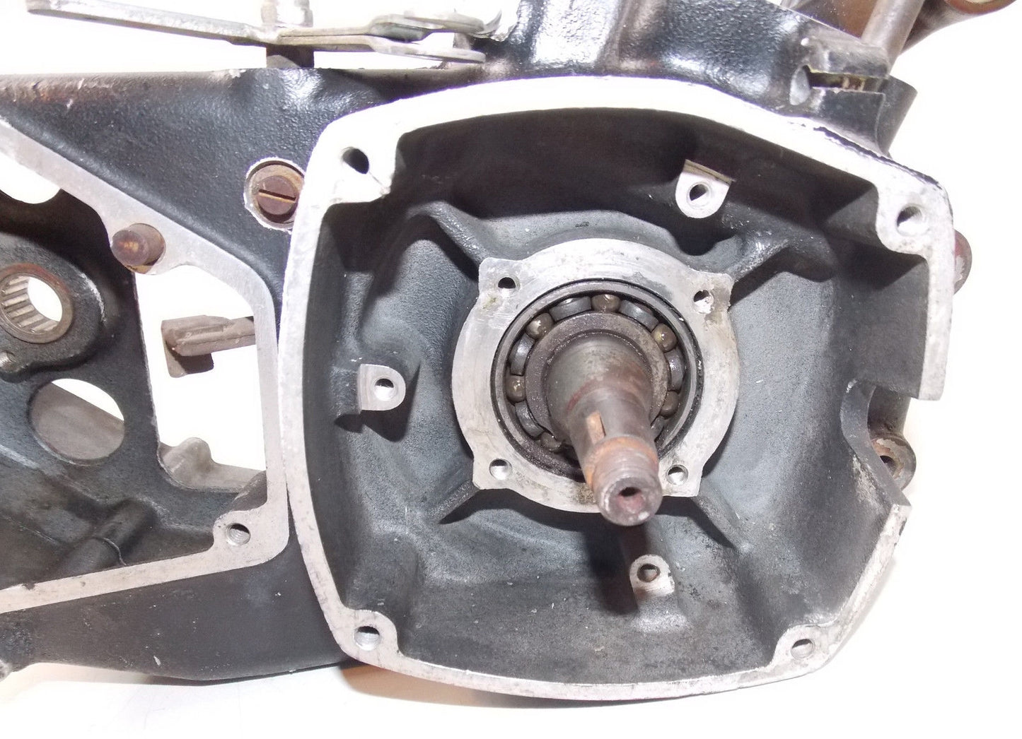 1973-79 HUSQVARNA ENGINE CENTER CRANK CASES AUTOMATIC AE360 CRANKSHAFT AUTO - MotoRaider