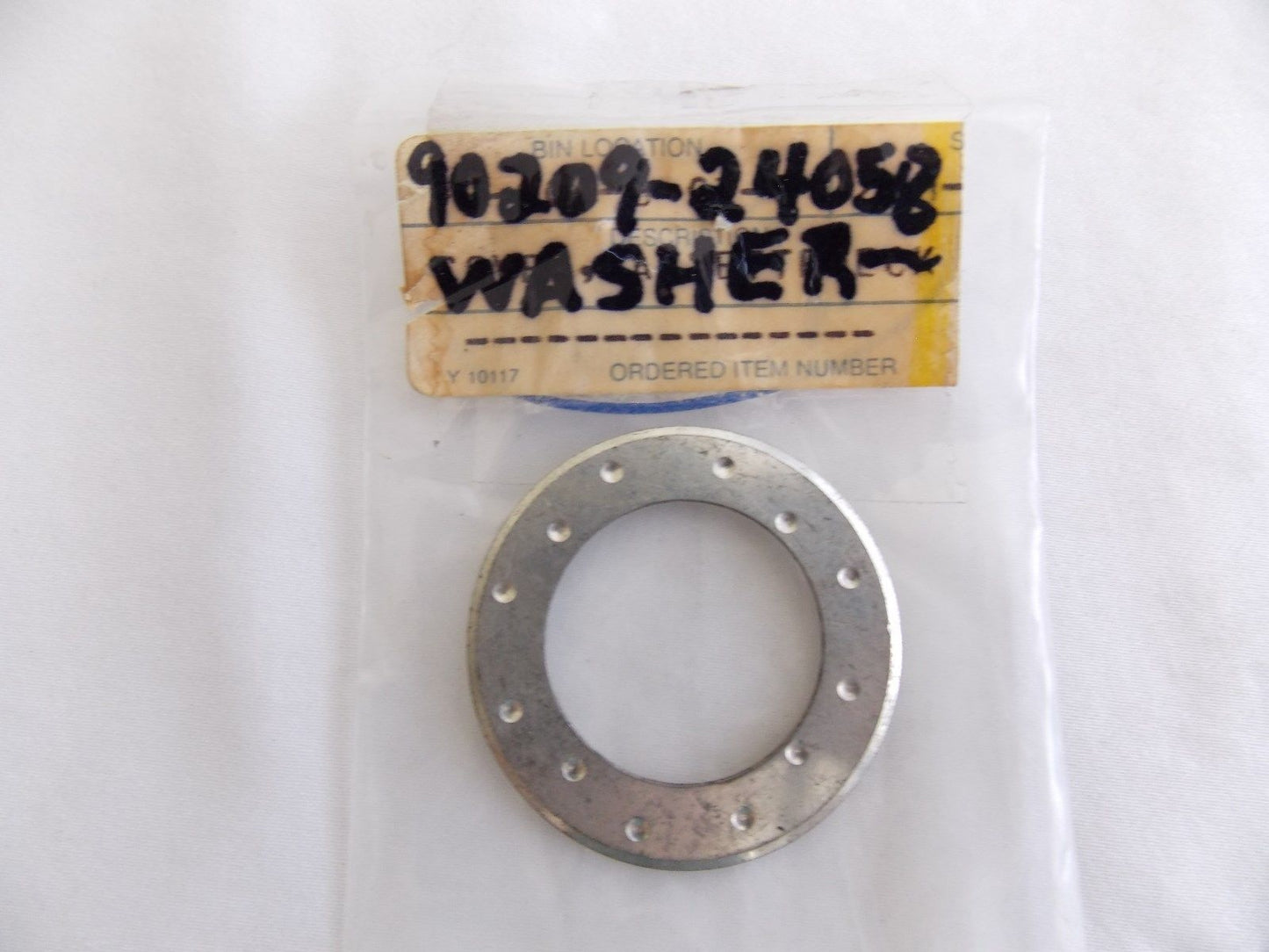 NOS YAMAHA 1974 1975 SPECIAL SHAPE WASHER GPX338 GPX433 90209-24058 - MotoRaider