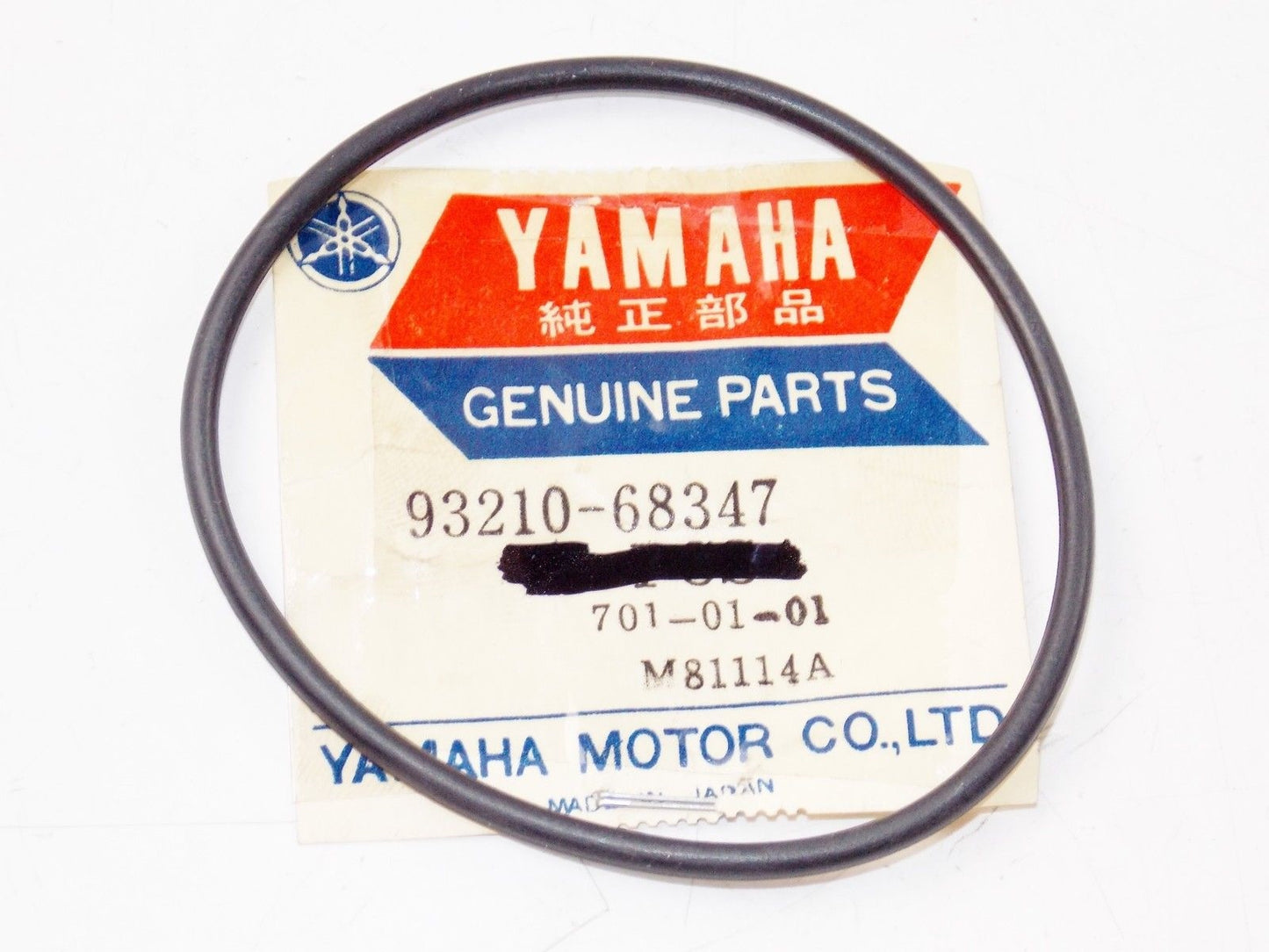 NOS YAMAHA 1977-2013 ROYAL STAR VENTURE V-MAX 1200 XS750-2D O-RING 93210-68347 - MotoRaider