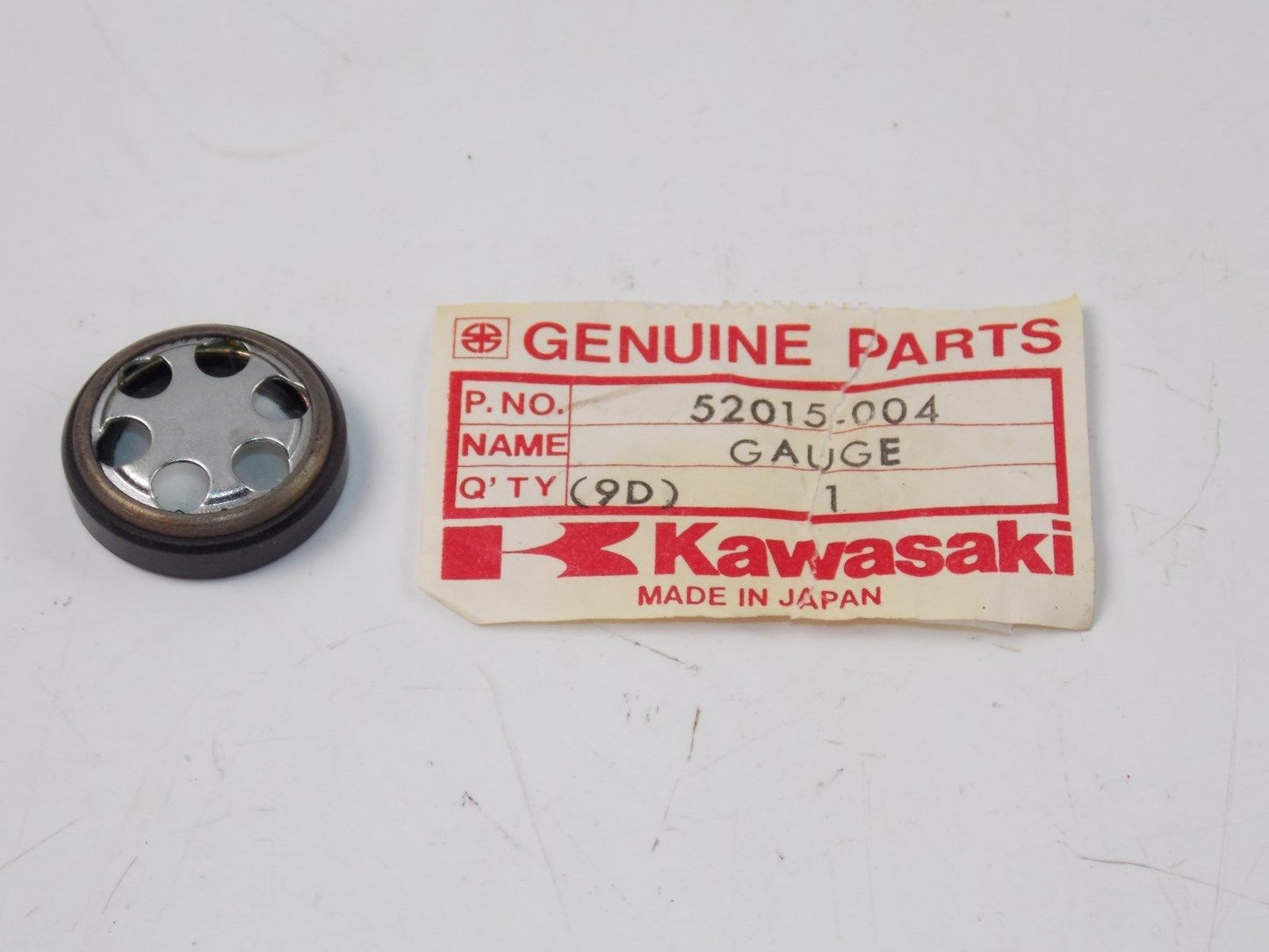 NOS KAWASAKI 1973-1983 OIL LEVEL GAUGE Z1 KZ400 KE250 KL250 KDX420 52015-004 - MotoRaider
