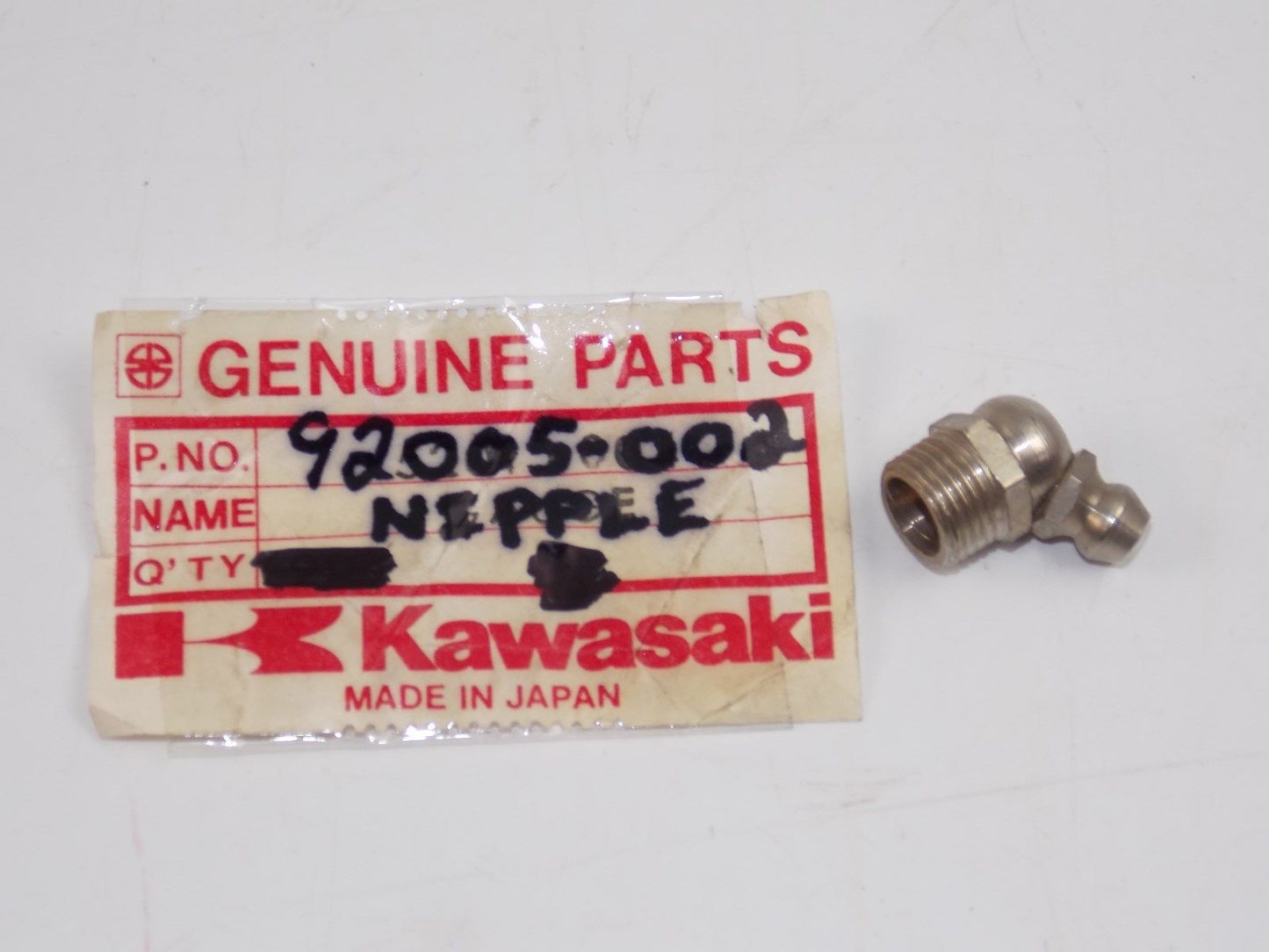 NOS KAWASAKI 1966-1983 GREASE NIPPLE A1/7 W1/2 Z1 G3 KZ750 KH400 92005-002 - MotoRaider