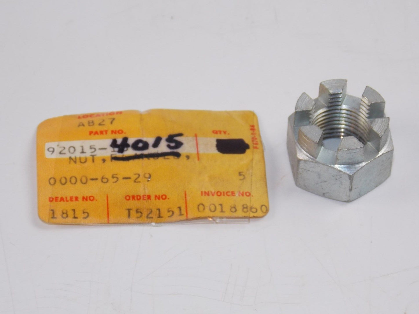 NOS KAWASAKI 1981 1982 1983 AXLE NUT (3) KLT250 KLT200 92015-4015 - MotoRaider