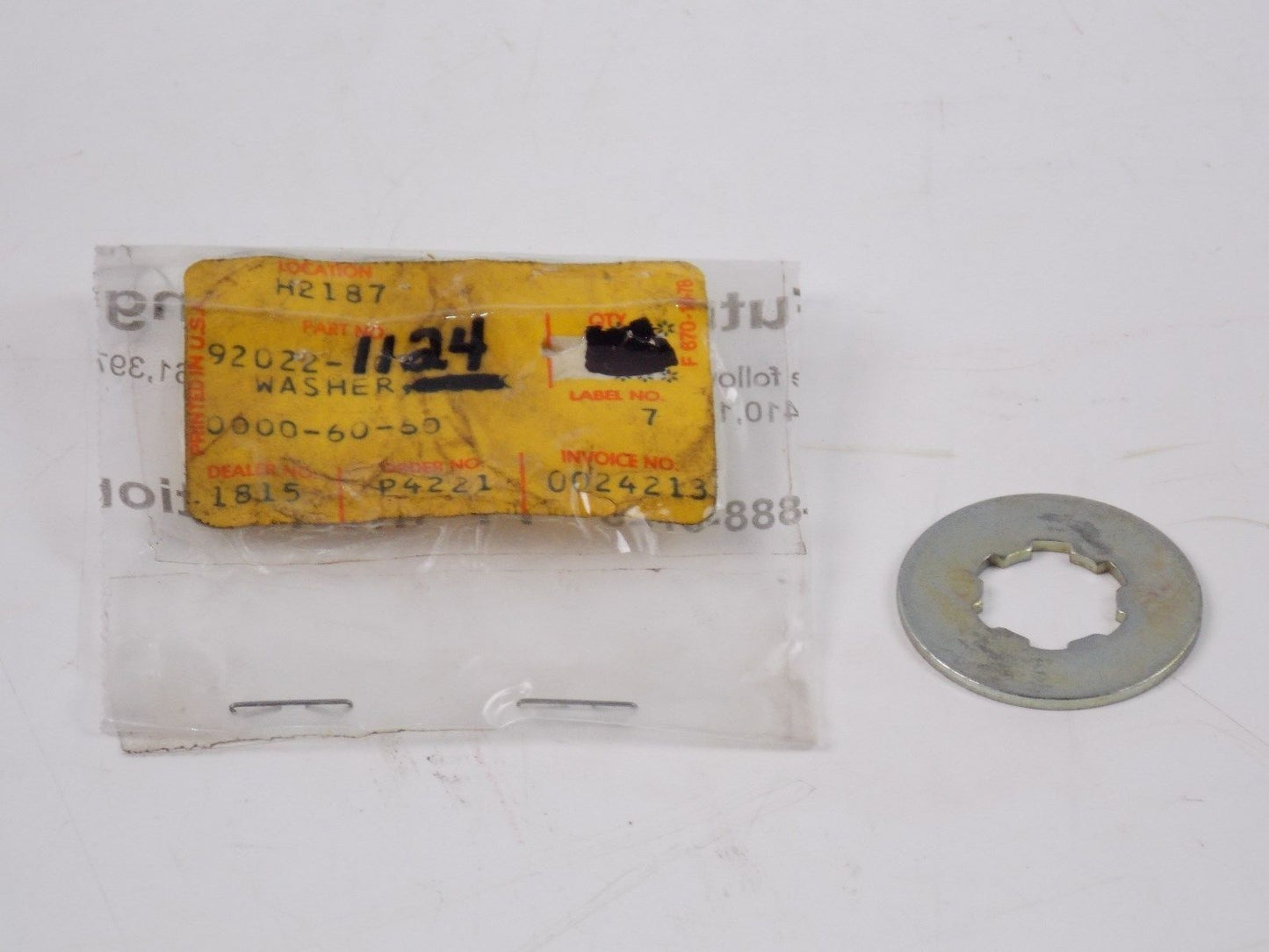 NOS KAWASAKI 1979-1987 LOCK WASHER KX125 92022-1124 - MotoRaider
