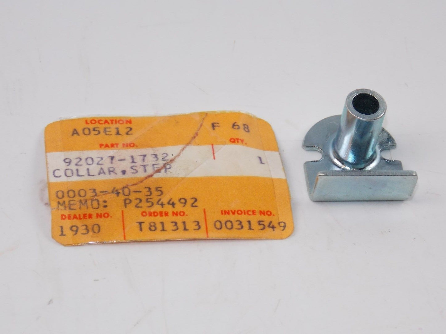 NOS KAWASAKI 1984-2007 STEP COLLAR EX250 ZG1000 ZL600 ZX600 EN450 92027-1732 - MotoRaider