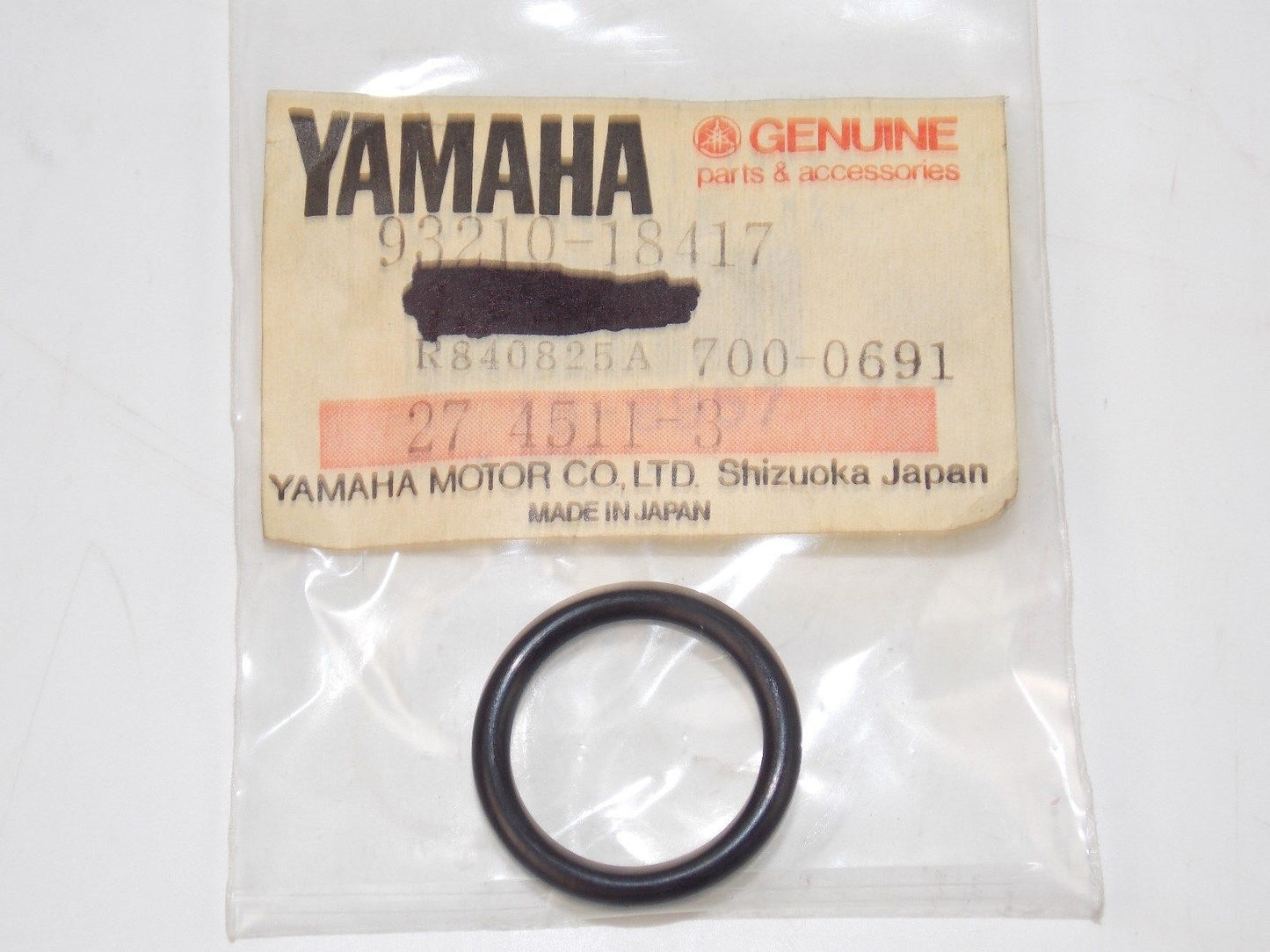 NOS YAMAHA 1982-2016 O-RING (2) YFM400/660 RX10 XC180 YXR45 SXT1100 93210-18417 - MotoRaider
