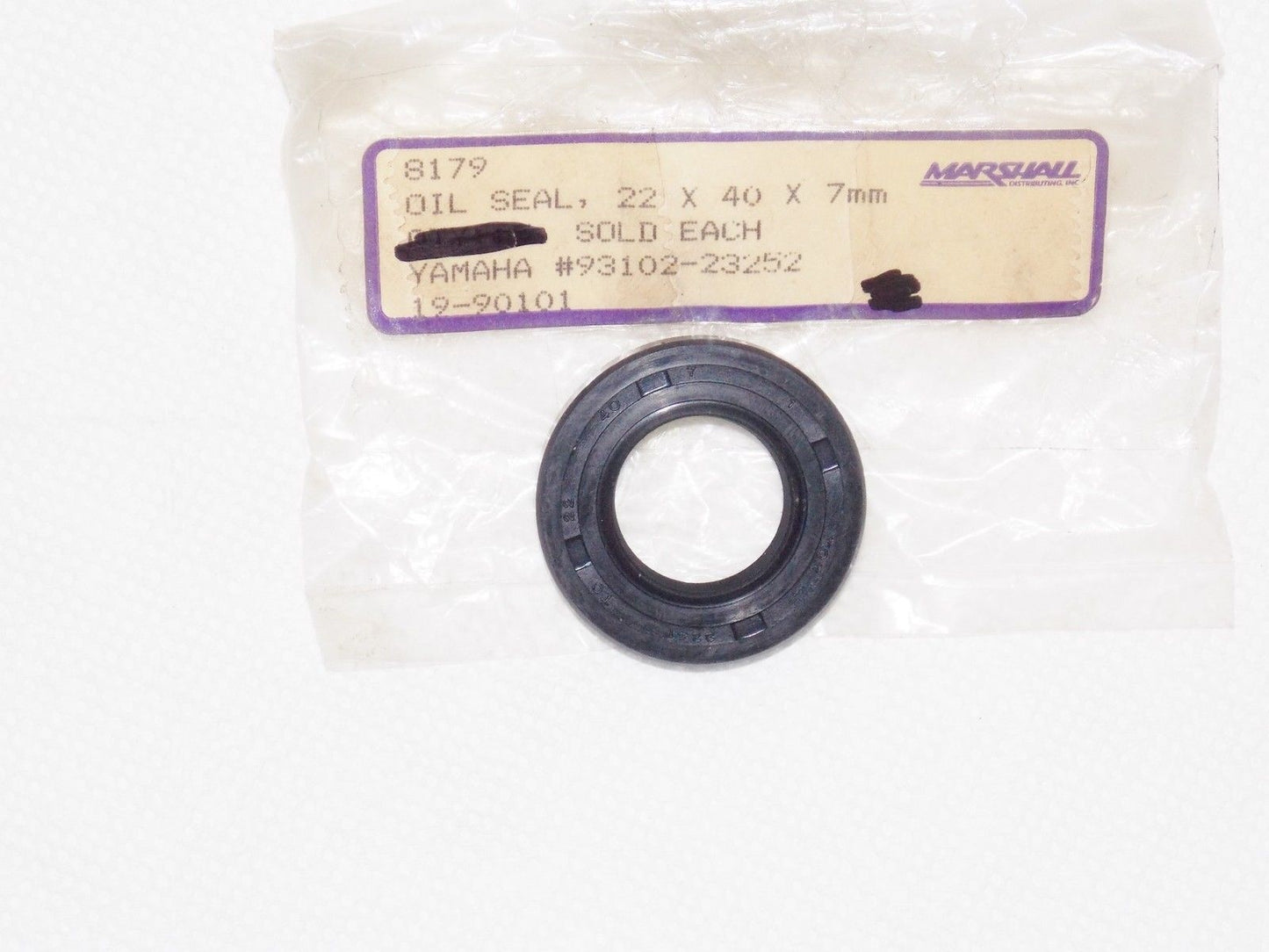 NOS OIL SEAL SD-TYPE YAMAHA 1980-2007 MOTO-4 YZF600R TRI-MOTO YT125G 93102-23252 - MotoRaider