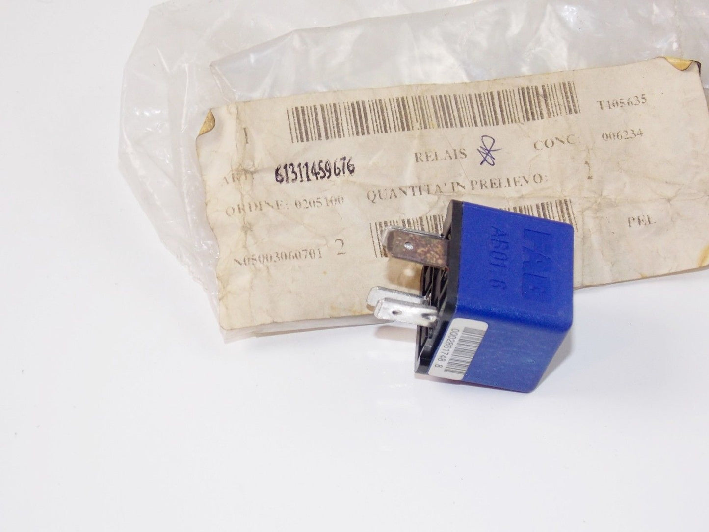NOS OEM BMW 84-97 K 75/100LT/ST/RS/RT K 1100LT/RS SAFETY RELAY ABS # 61311459676 - MotoRaider