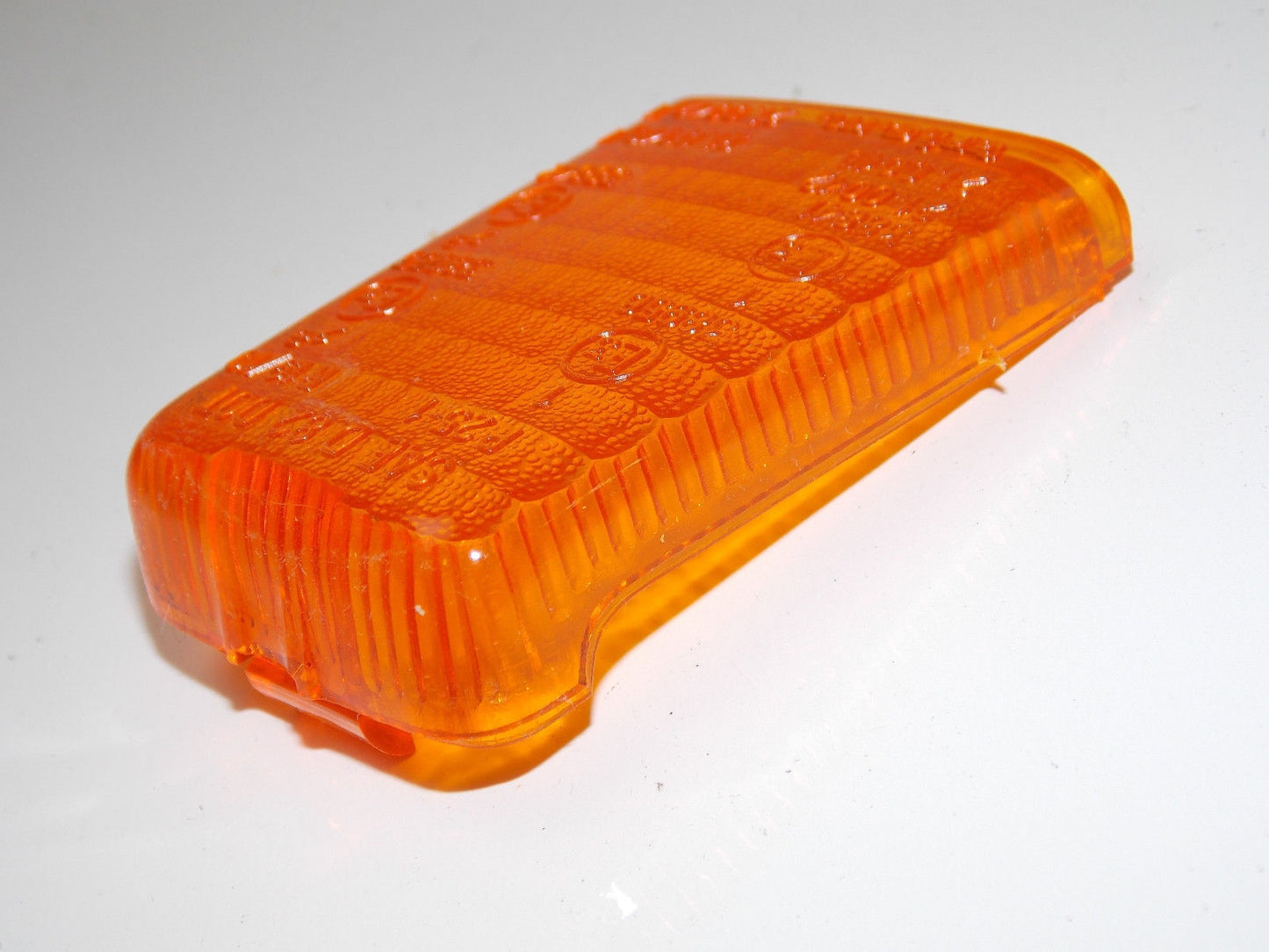 NOS CAGIVA ALETTA ORO TURN SIGNAL ORANGE LENS INDICATOR BLINKER - MotoRaider