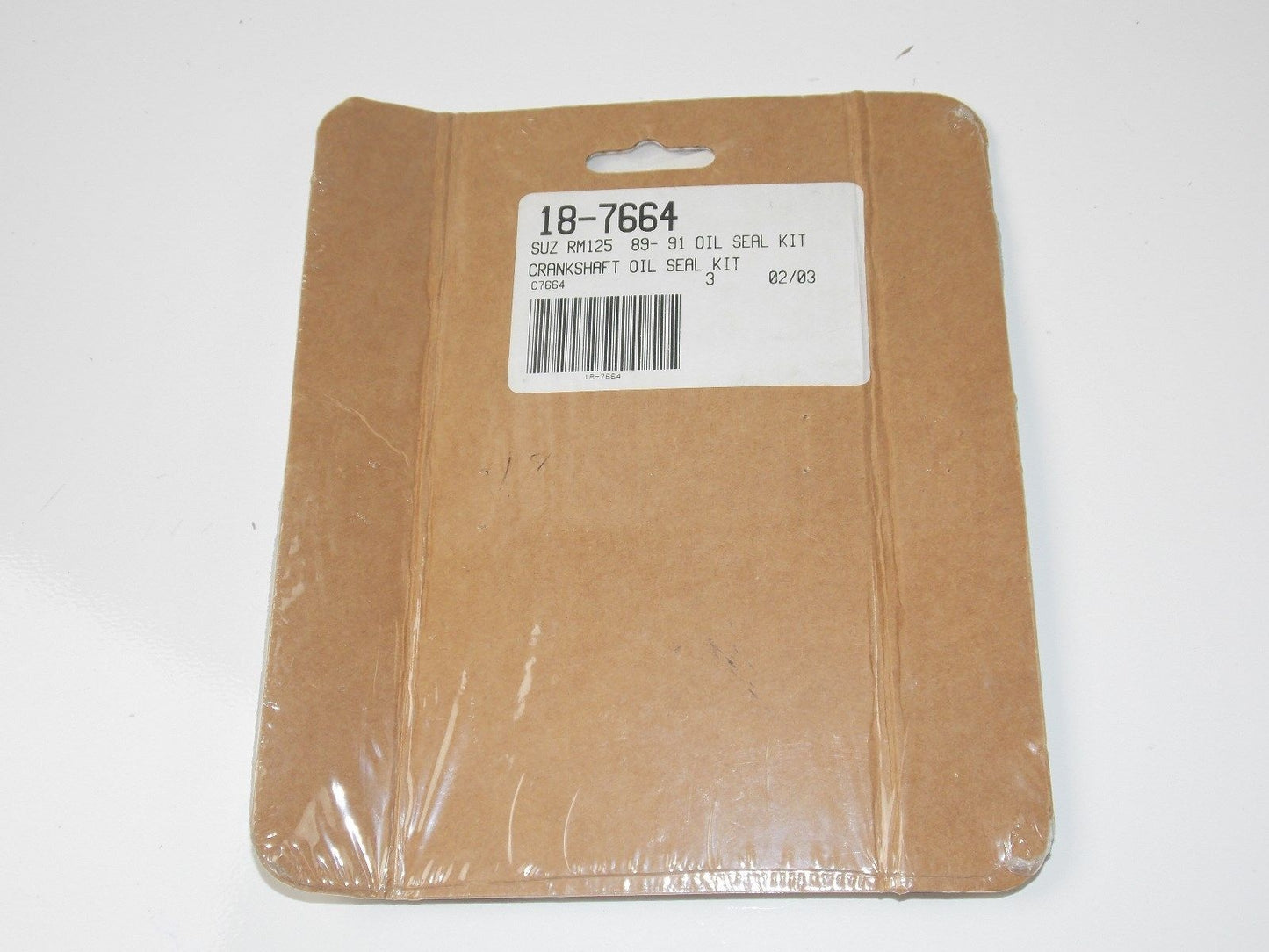 NOS SUZUKI 1989-1991 COMETIC ENGINE CRANKSHAFT OIL SEAL KIT RM125 18-7664 - MotoRaider