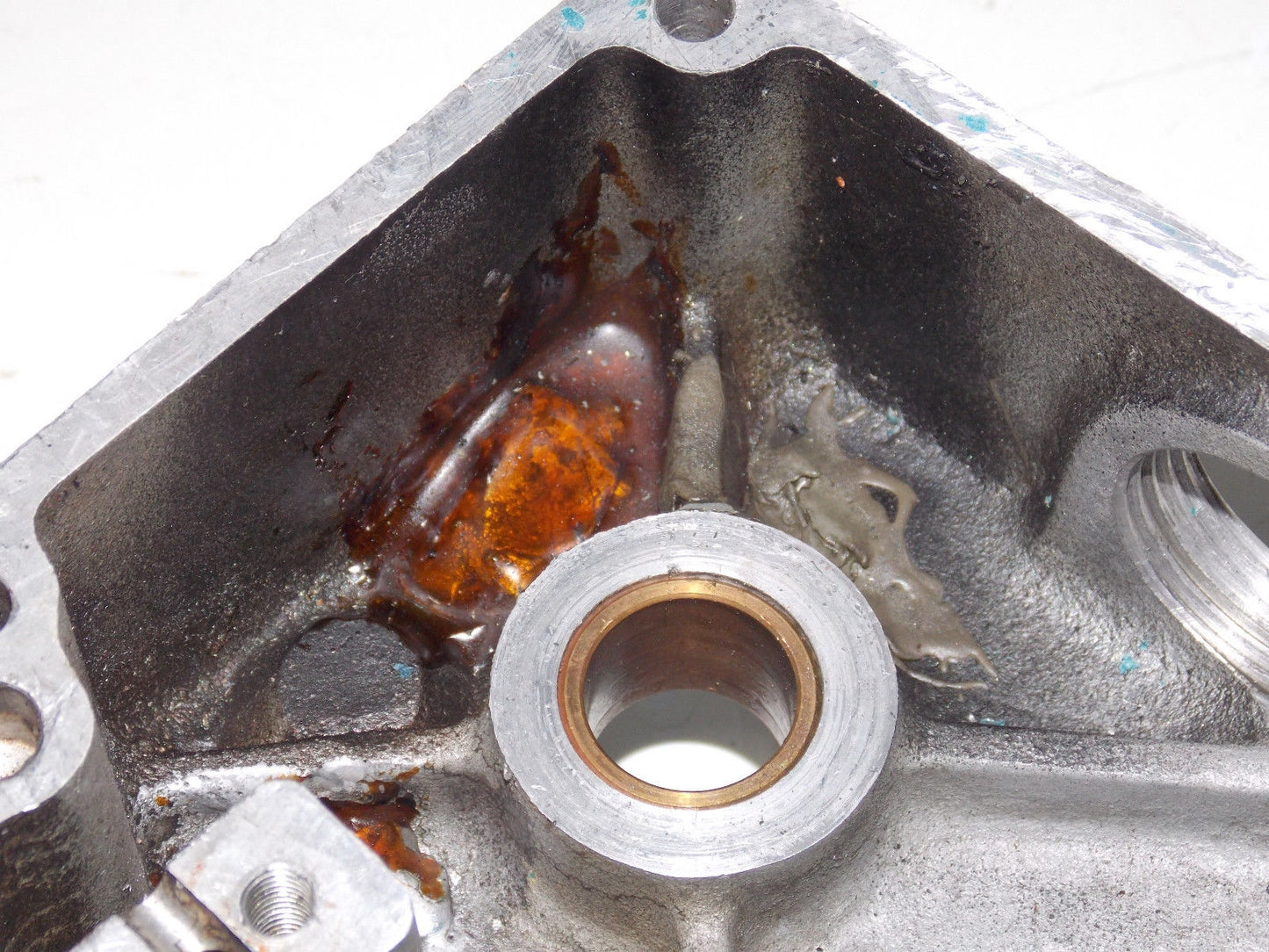 1977 HUSQVARNA 360 AUTOMATIC ENGINE LEFT SIDE KICK STARTER COVER MOTOR 2053 - MotoRaider