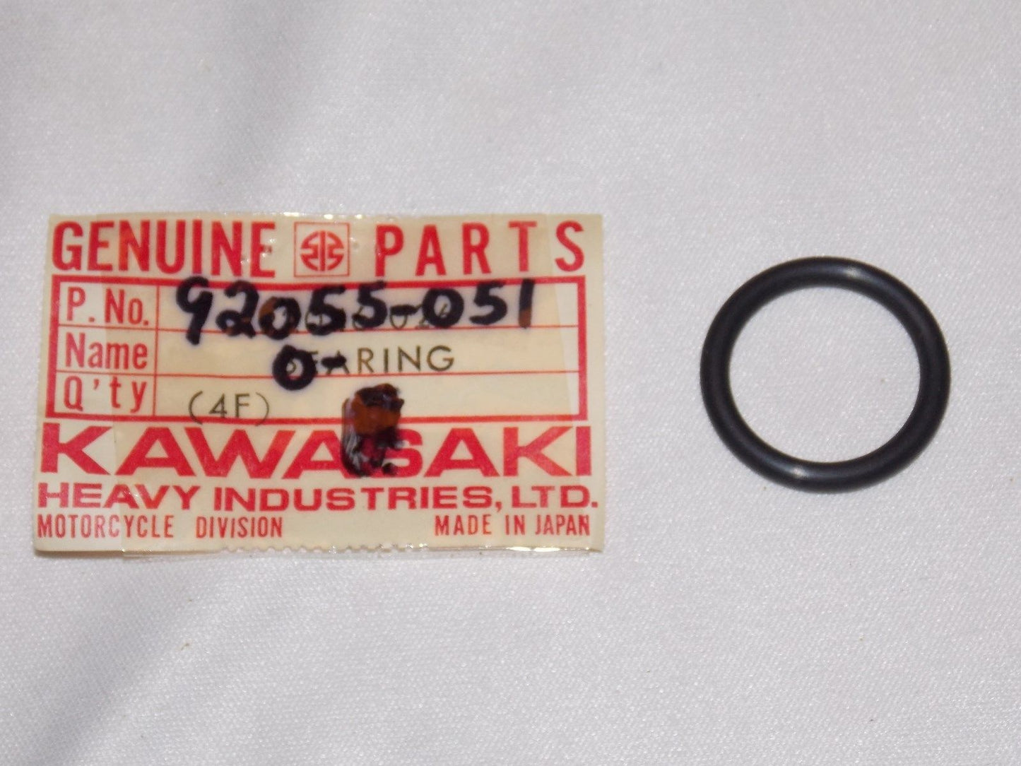NOS KAWASAKI 1969-2001 O-RING 20MM G3/5 MT1 F11 KE175 KD175 KH100 92055-051 - MotoRaider