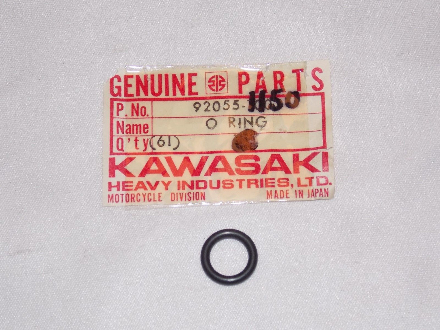 NOS KAWASAKI 1982-2015 O-RING 10MM KMX125 JT1500 KL250 KLX140 KZ305 92055-1150 - MotoRaider