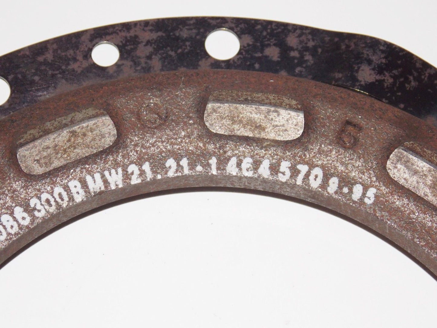 NOS OEM BMW 84-97 K1/100/LT/RS/RT/1100/LT/RS CLUTCH PRESSURE PLATE 21211464570 - MotoRaider
