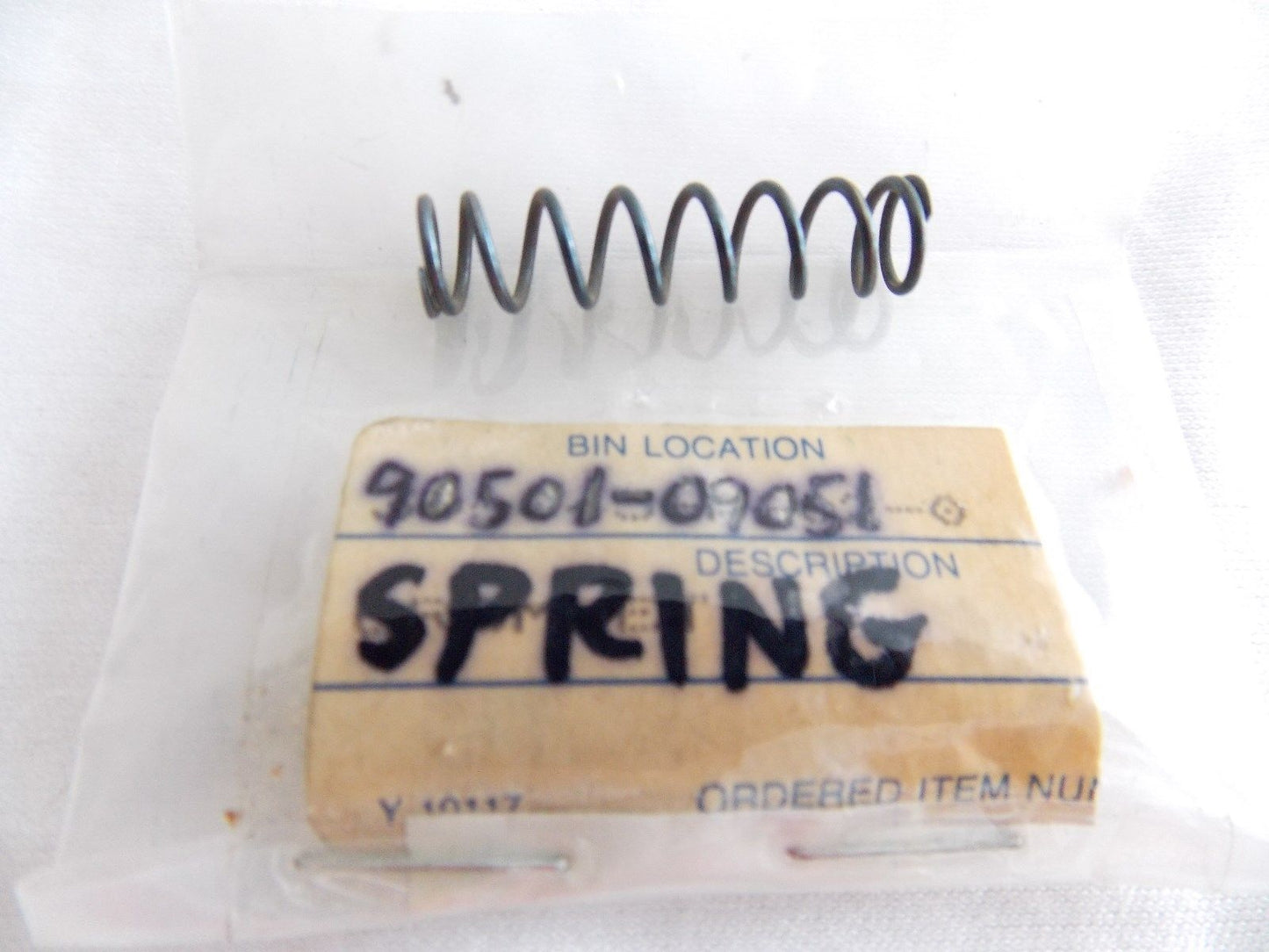 NOS YAMAHA 1967-1973 COMPRESSION SPRING YR1 R3 TR2 XS1 TX650 90501-09051 - MotoRaider