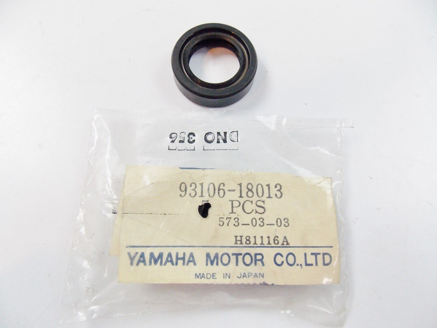 NOS OEM YAMAHA 1974-80 1983-90 2000-2004 OIL SEAL DD-TYPE BW80 93106-18013 - MotoRaider