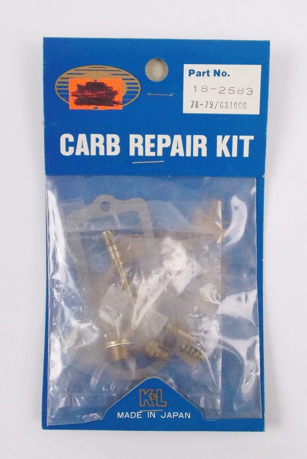 K&L SUPPLY SUZUKI 1978-1979 GS1000 EC|EN CARBURETOR REPAIR KIT 18-2583 - MotoRaider
