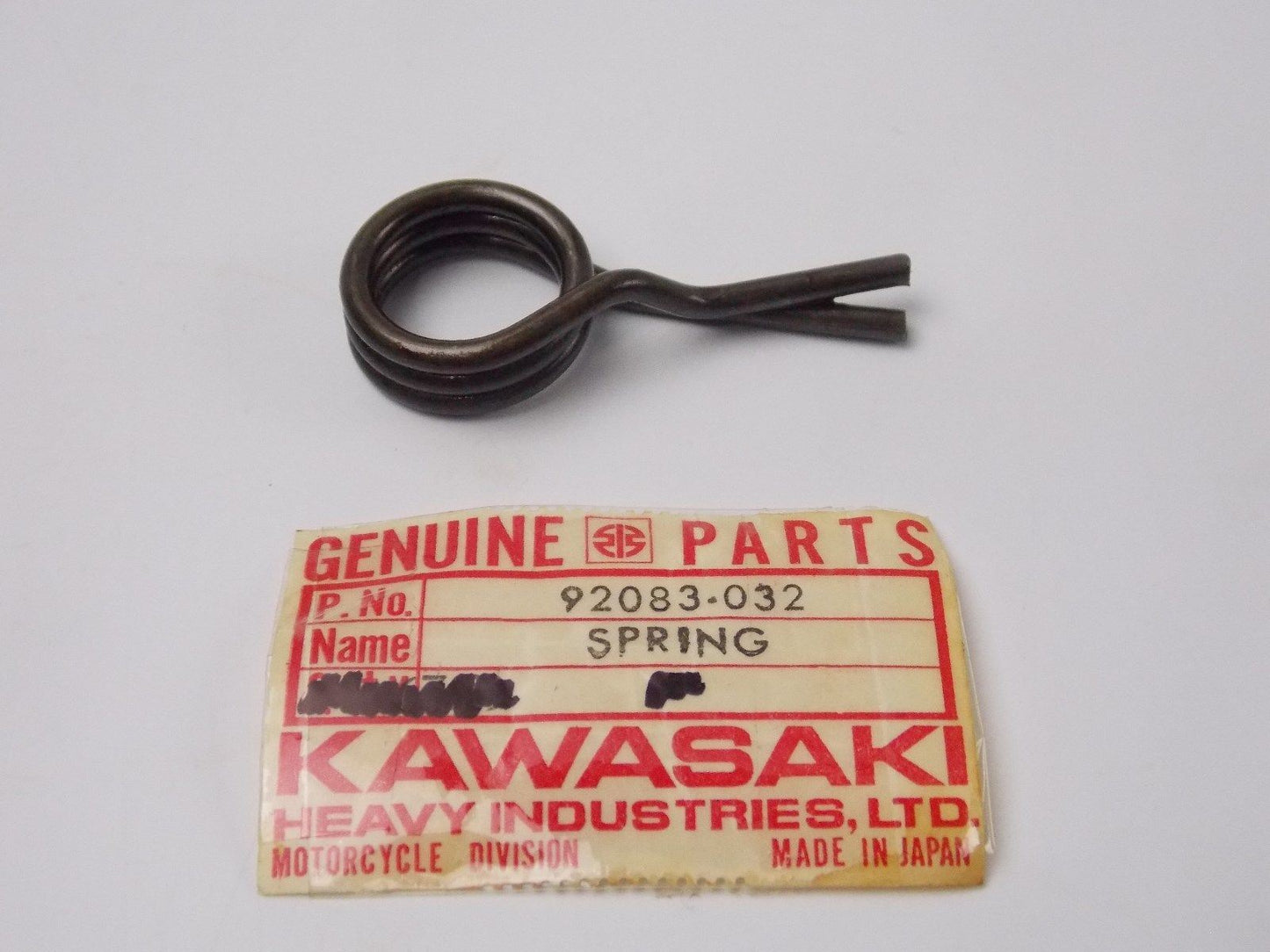 NOS OEM KAWASAKI 1967-1981 TENSION SPRING H1/2 F12 S1/2/3 A1/7 C2 92083-032 - MotoRaider
