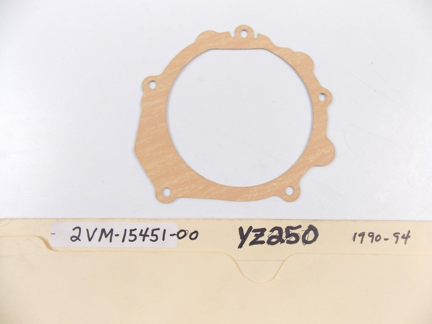 NOS 1990-1994 YAMAHA CRANKCASE COVER GASKET YZ250 2VM-15451-00 - MotoRaider